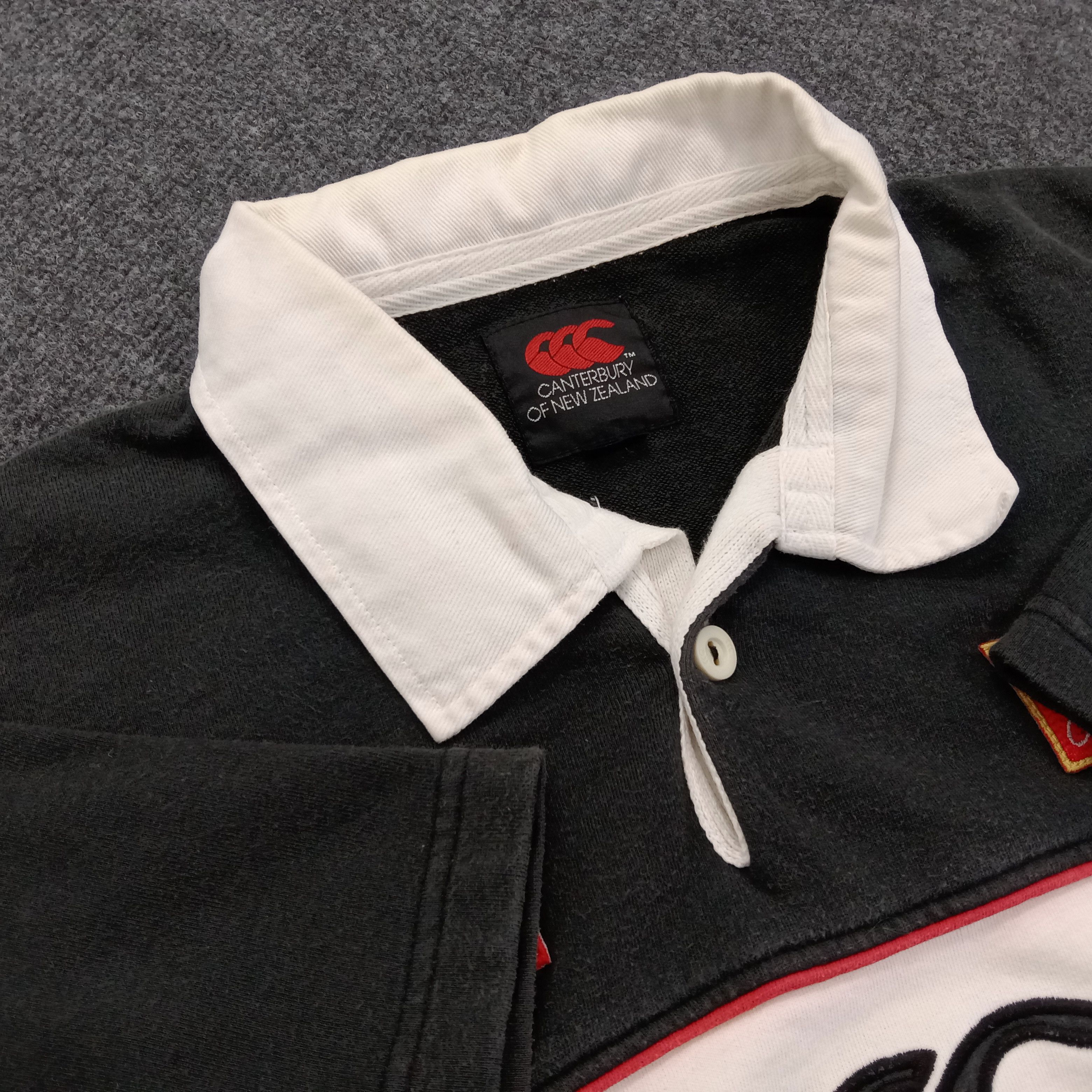 Canterbury of New Zealand × Vintage Canterbury Of New Zealand Streinlager Rugby Jersey Size US XL / EU 56 / 4 - 5 Thumbnail