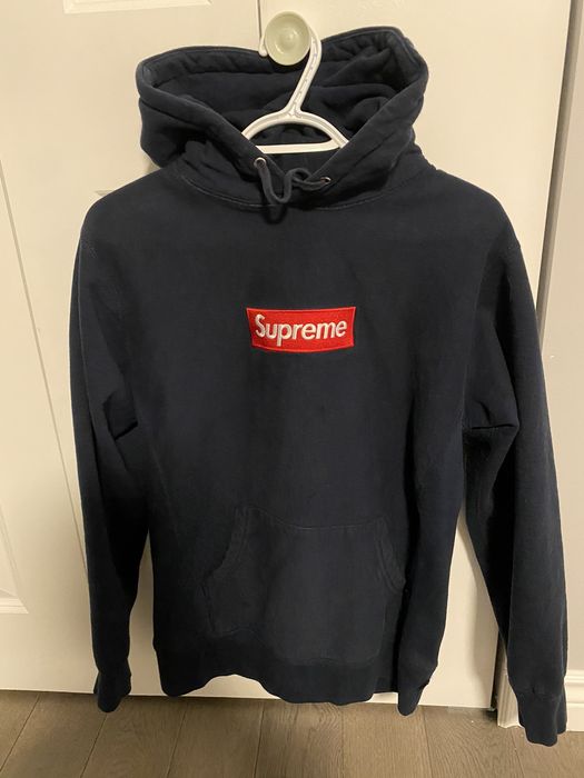 Supreme box store logo hoodie grailed