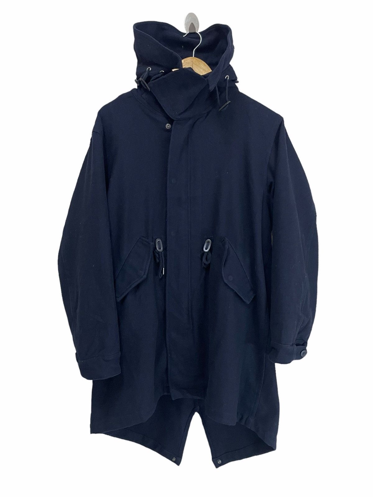 ADAM ET ROPE × Japanese Brand 💥 Adam et Rope Zipper Jacket Fishtail Parka Style Size US M / EU 48-50 / 2 - 1 Thumbnail