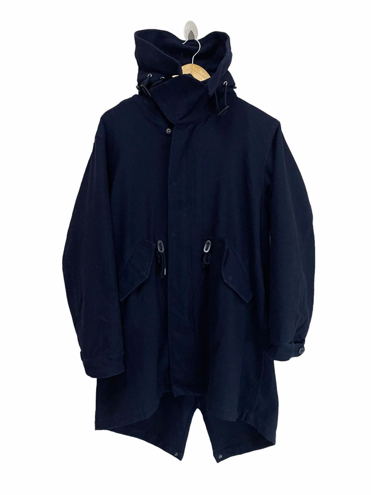 ADAM ET ROPE × Japanese Brand 💥 Adam et Rope Zipper Jacket Fishtail Parka Style Size US M / EU 48-50 / 2 - 2 Thumbnail