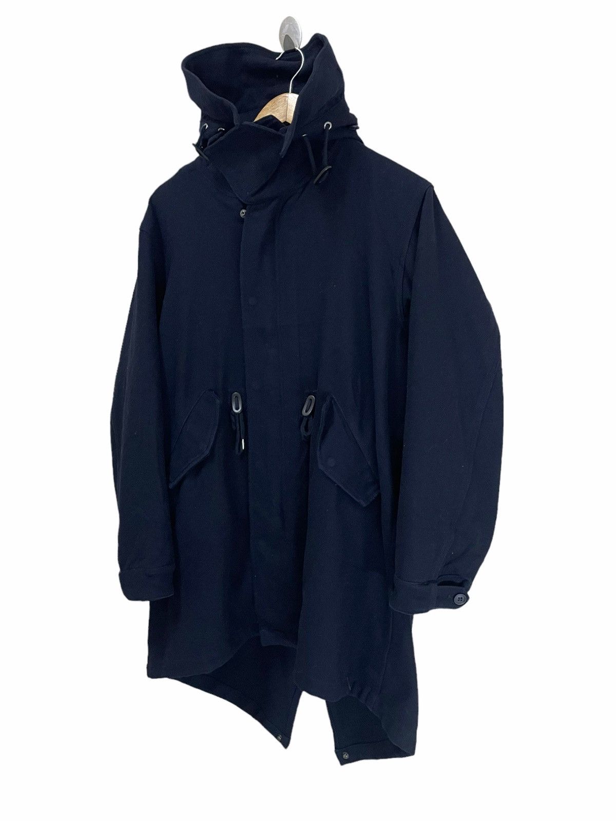 ADAM ET ROPE × Japanese Brand 💥 Adam et Rope Zipper Jacket Fishtail Parka Style Size US M / EU 48-50 / 2 - 4 Thumbnail