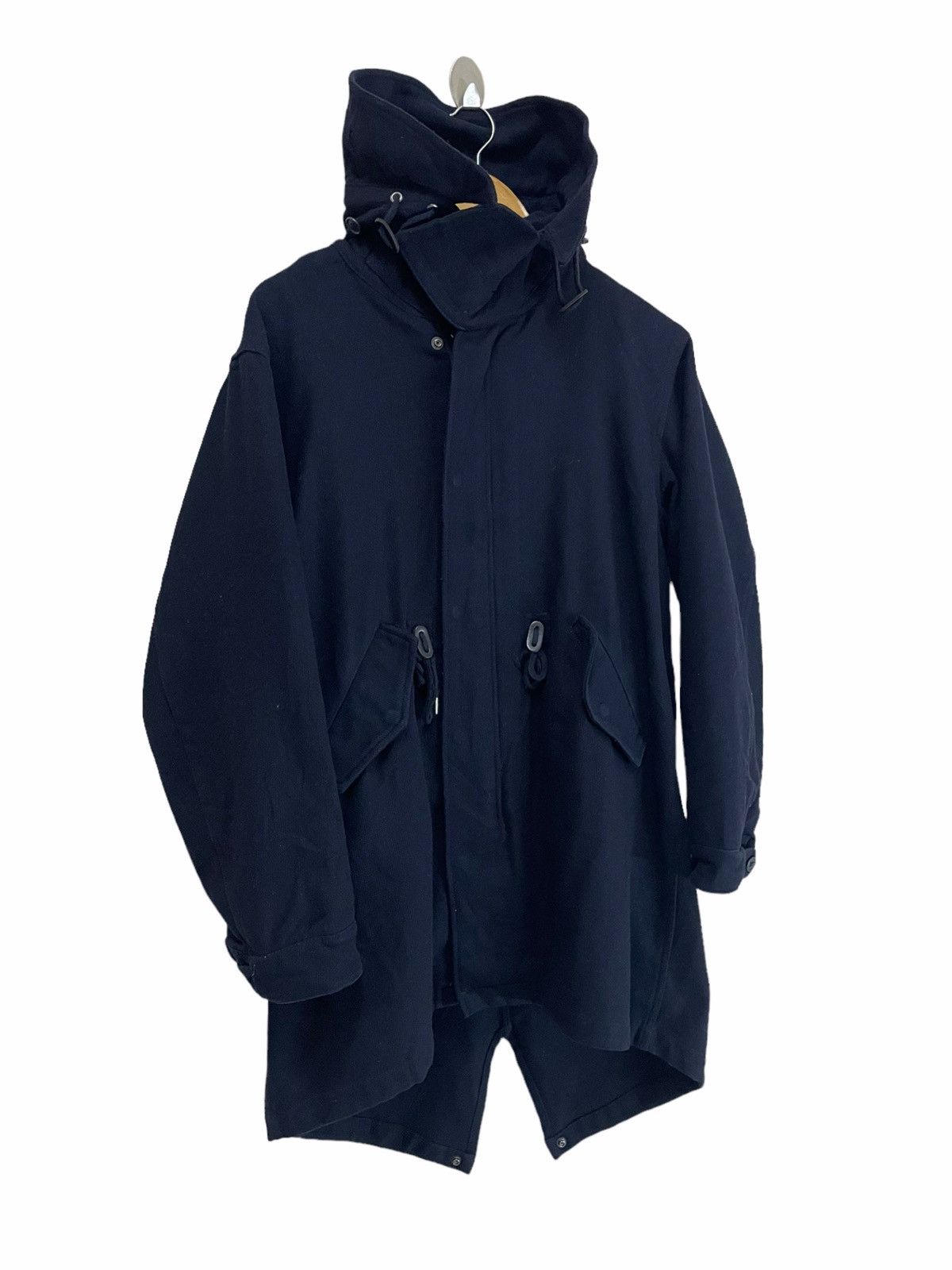 ADAM ET ROPE × Japanese Brand 💥 Adam et Rope Zipper Jacket Fishtail Parka Style Size US M / EU 48-50 / 2 - 3 Thumbnail