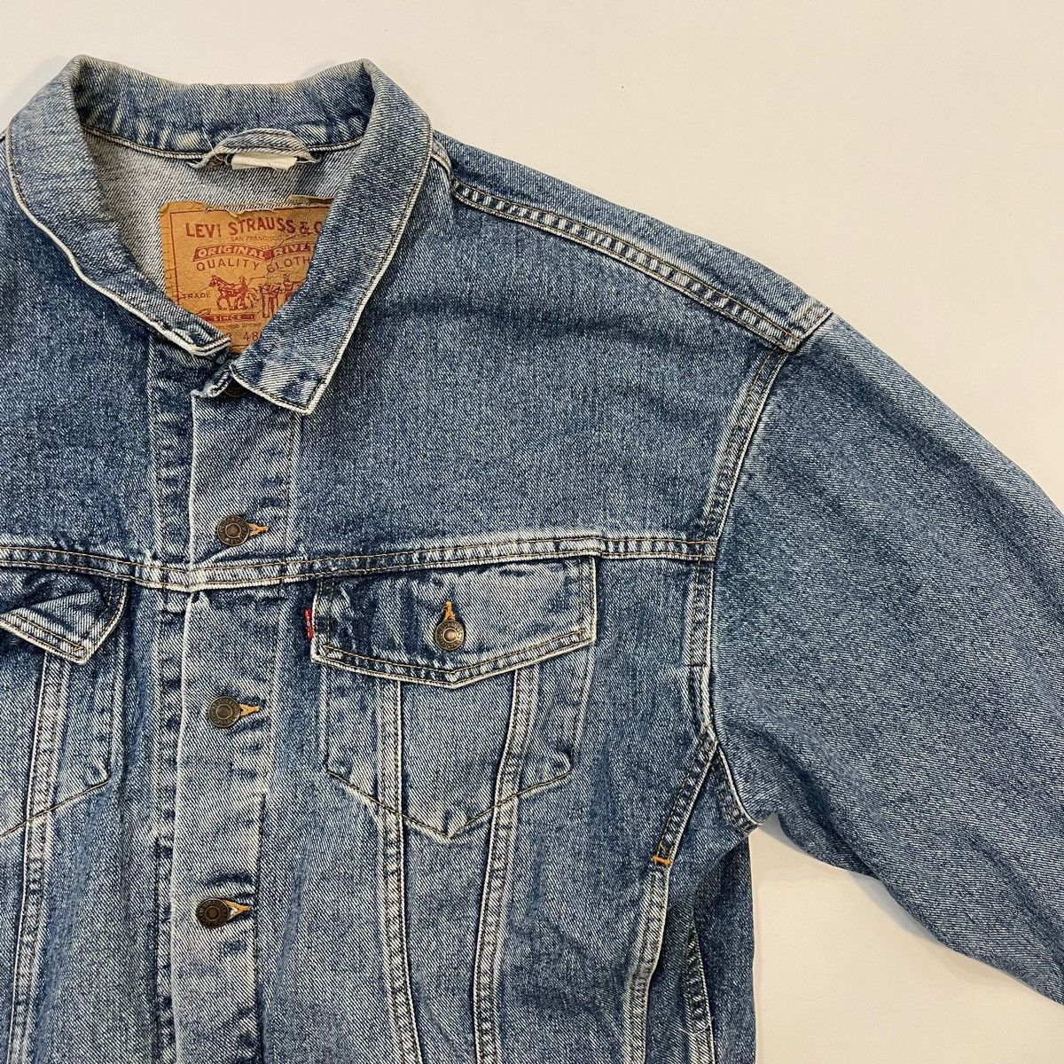 Levi’s denim jacket jeans vintage 90s