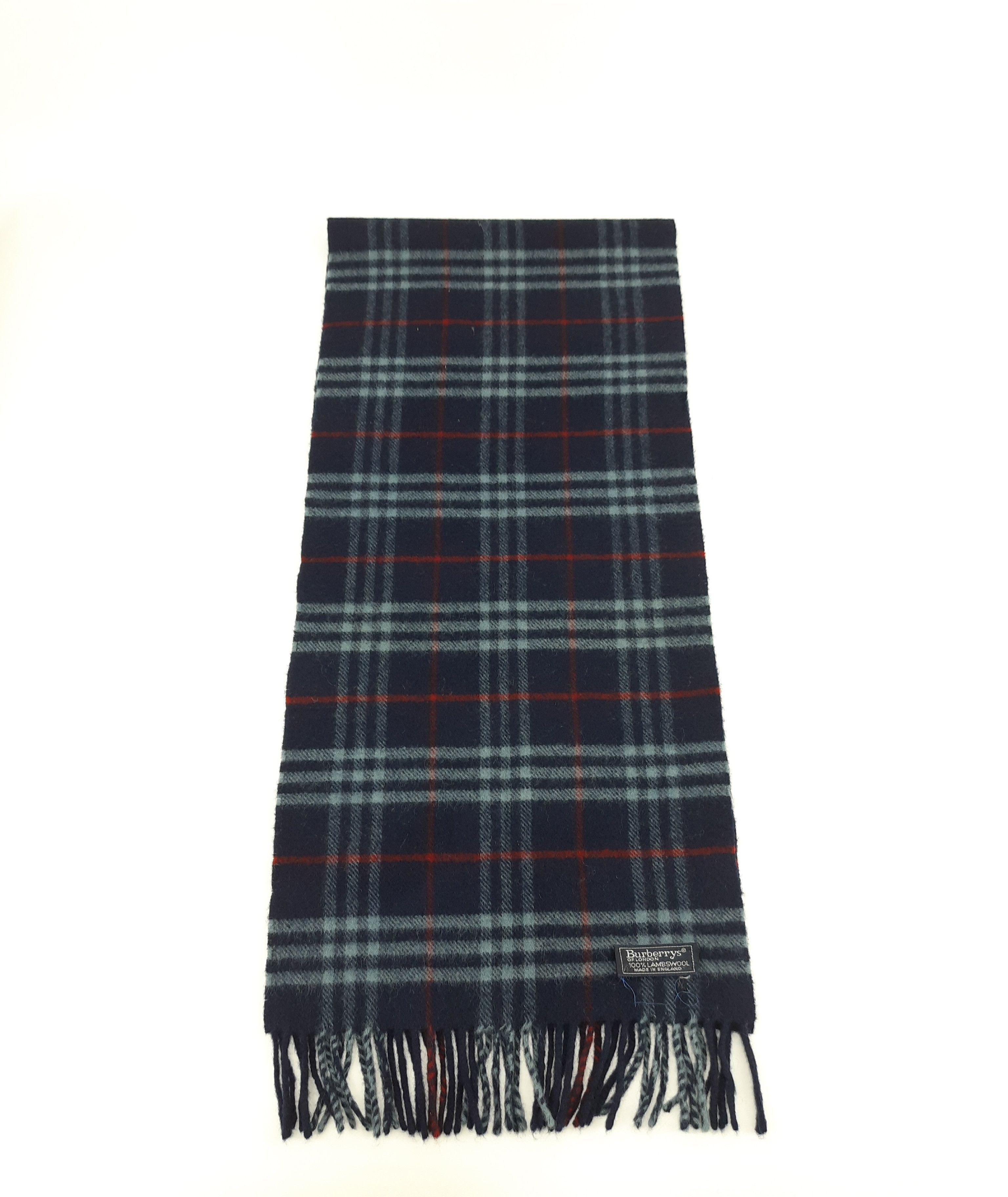 Vintage Burberrys Wool Scarf / Muffler / Neckwear - MFB298