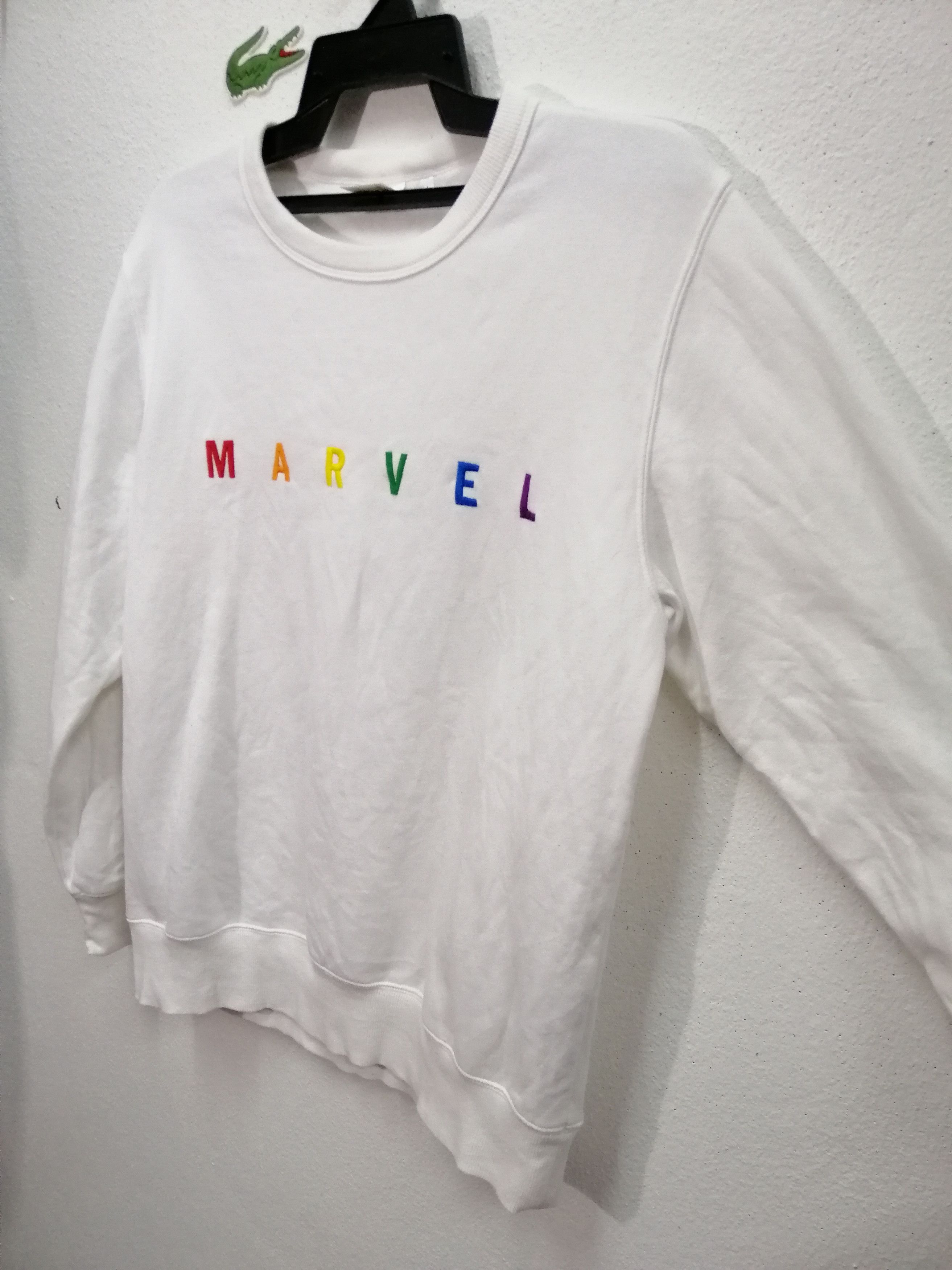 Cartoon Network × Marvel Comics MARVEL MULTICOLOUR SPELL OUT SWEATSHIRT Size US L / EU 52-54 / 3 - 7 Thumbnail