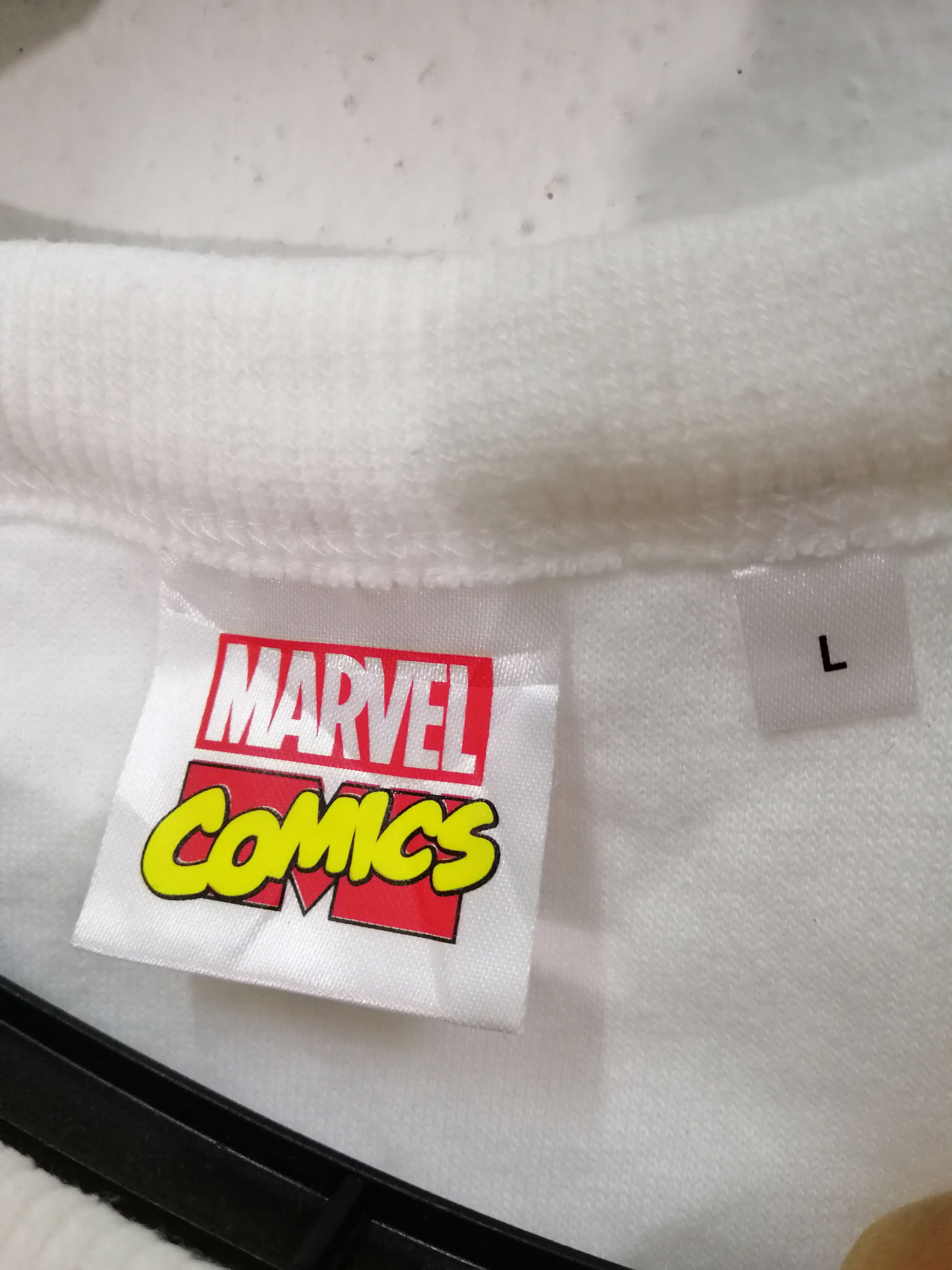 Cartoon Network × Marvel Comics MARVEL MULTICOLOUR SPELL OUT SWEATSHIRT Size US L / EU 52-54 / 3 - 5 Thumbnail