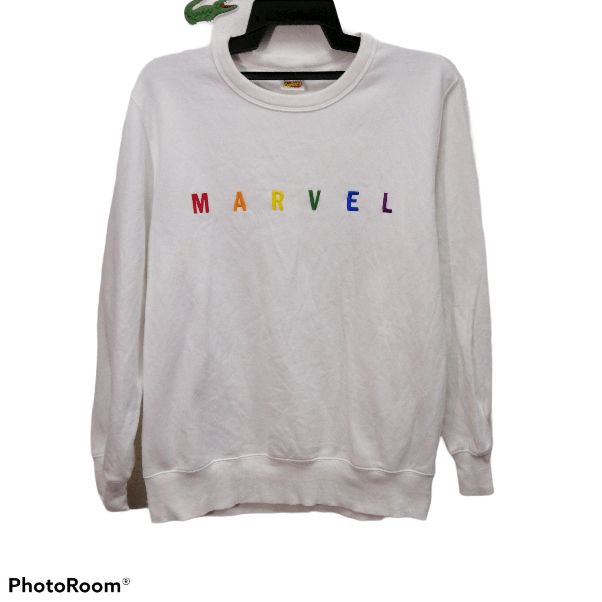 Cartoon Network × Marvel Comics MARVEL MULTICOLOUR SPELL OUT SWEATSHIRT Size US L / EU 52-54 / 3 - 1 Thumbnail