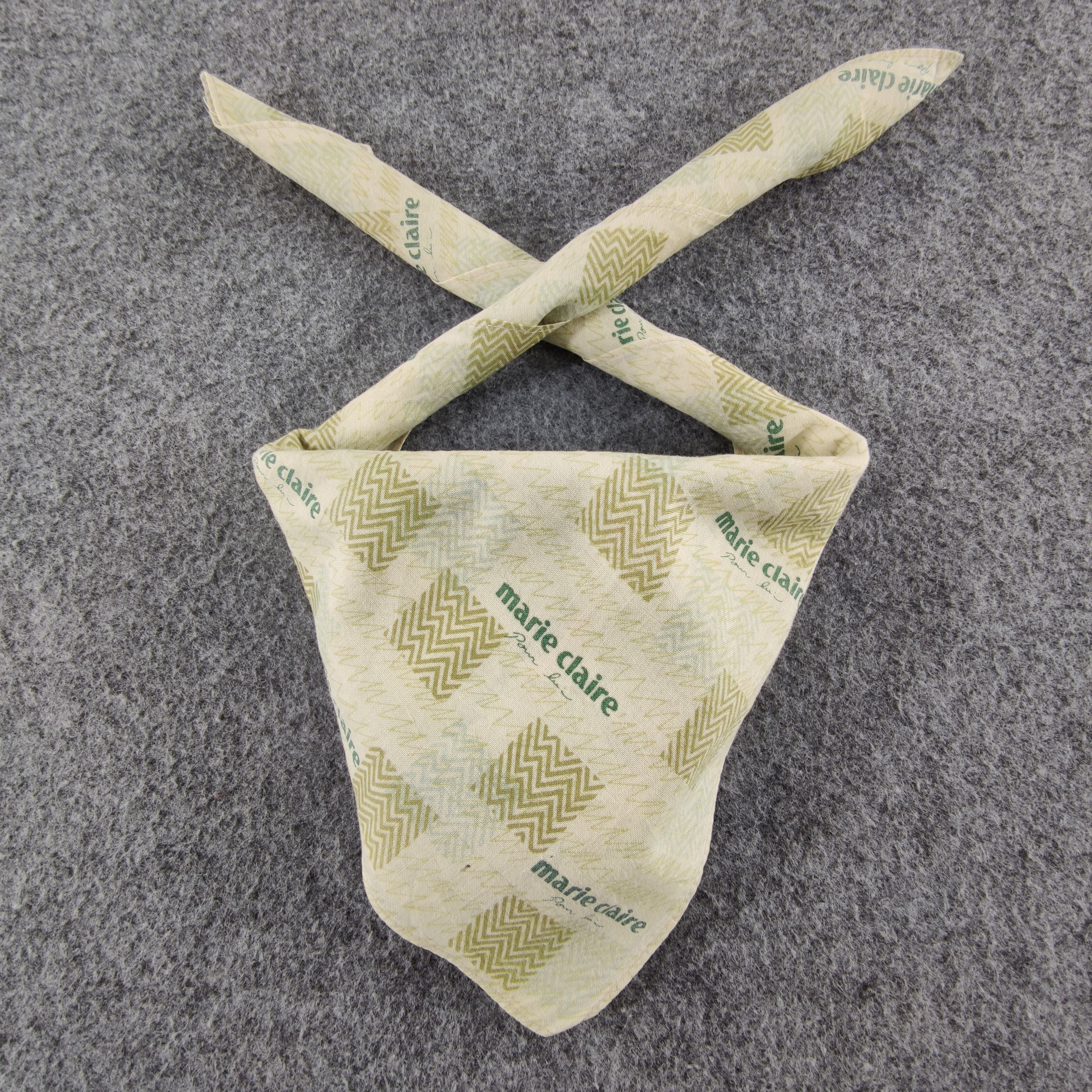Vintage Marie Claire Handkerchief/Neckerchief/Bandana Size ONE SIZE - 1 Thumbnail