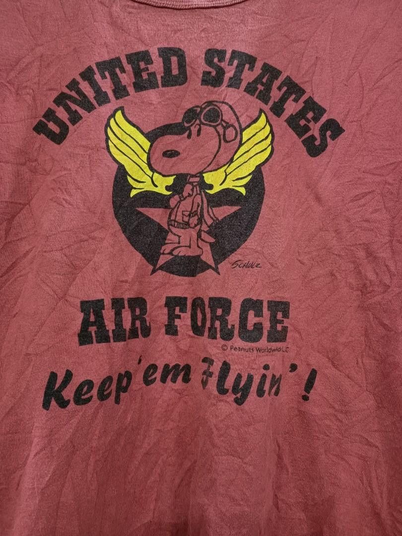Vtg. Buzz Rickson's x Peanuts x USAF Toyo Enterprises Shirt