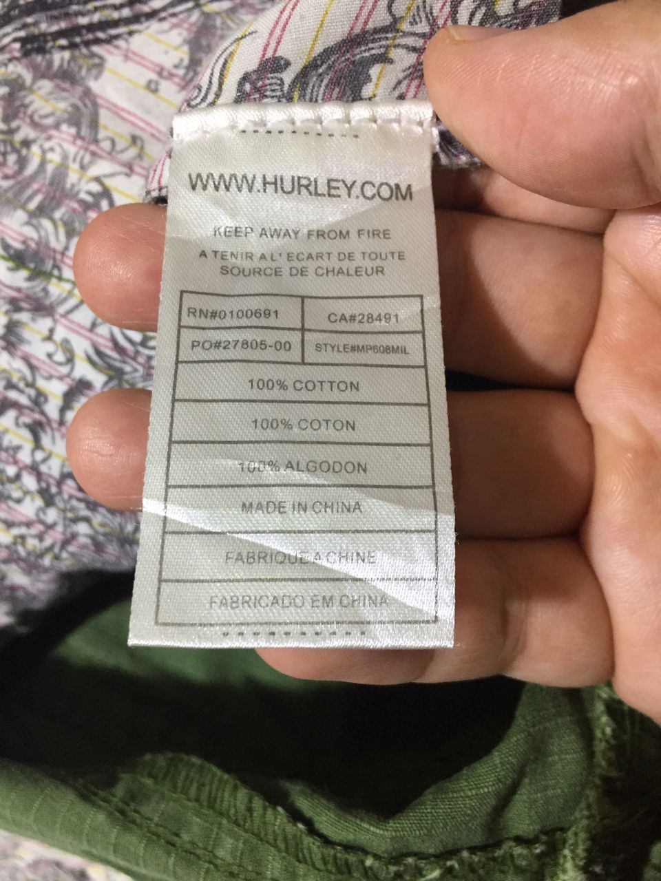 Hurley Hurley Camo Military Style Short Pants Size US 32 / EU 48 - 10 Thumbnail