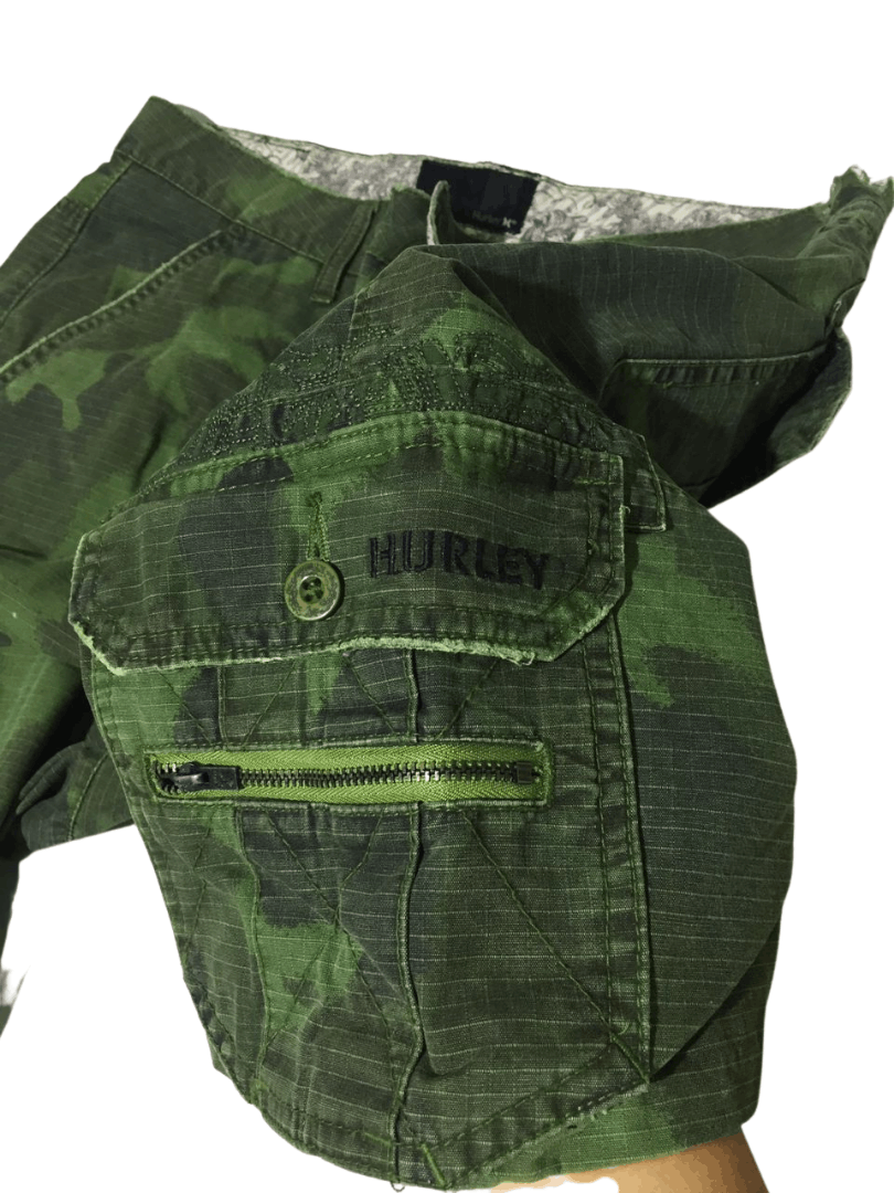 Hurley Hurley Camo Military Style Short Pants Size US 32 / EU 48 - 7 Thumbnail