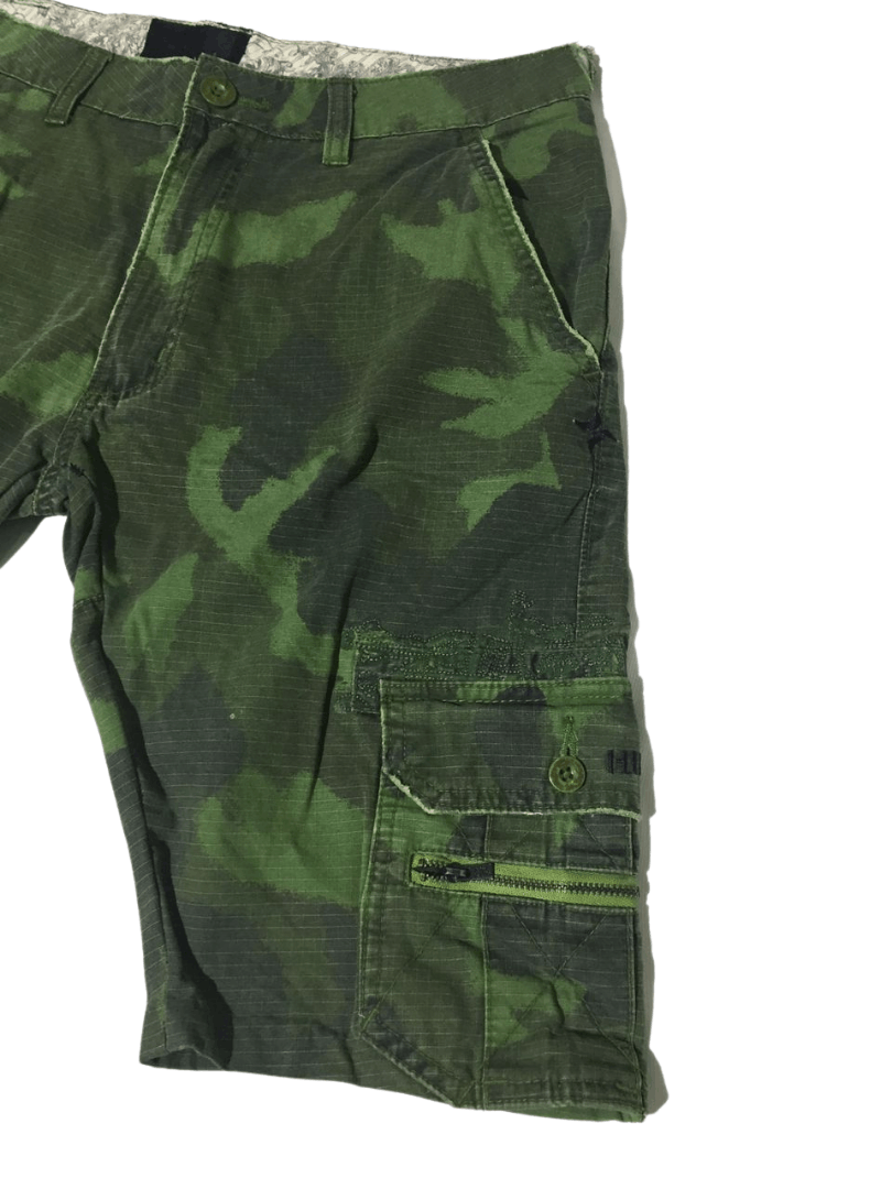 Hurley Hurley Camo Military Style Short Pants Size US 32 / EU 48 - 2 Thumbnail