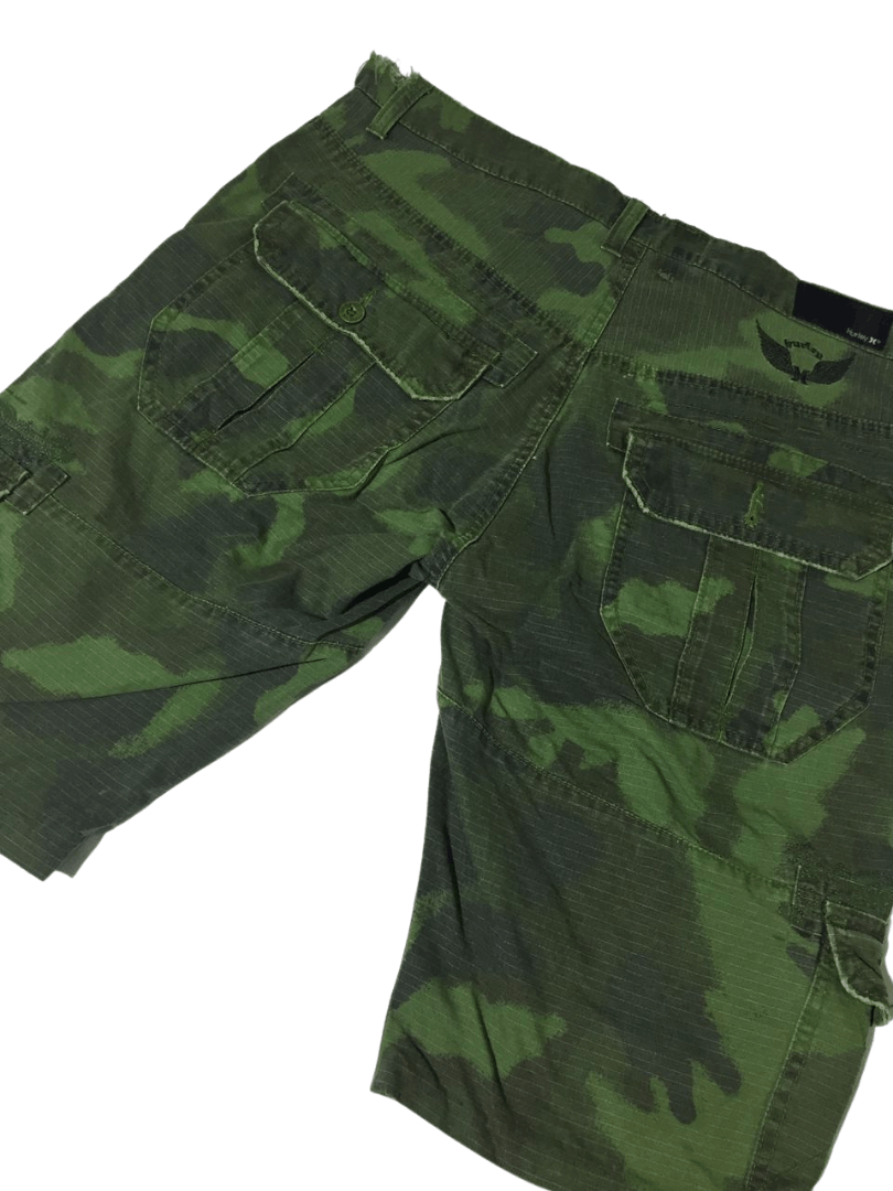 Hurley Hurley Camo Military Style Short Pants Size US 32 / EU 48 - 12 Thumbnail