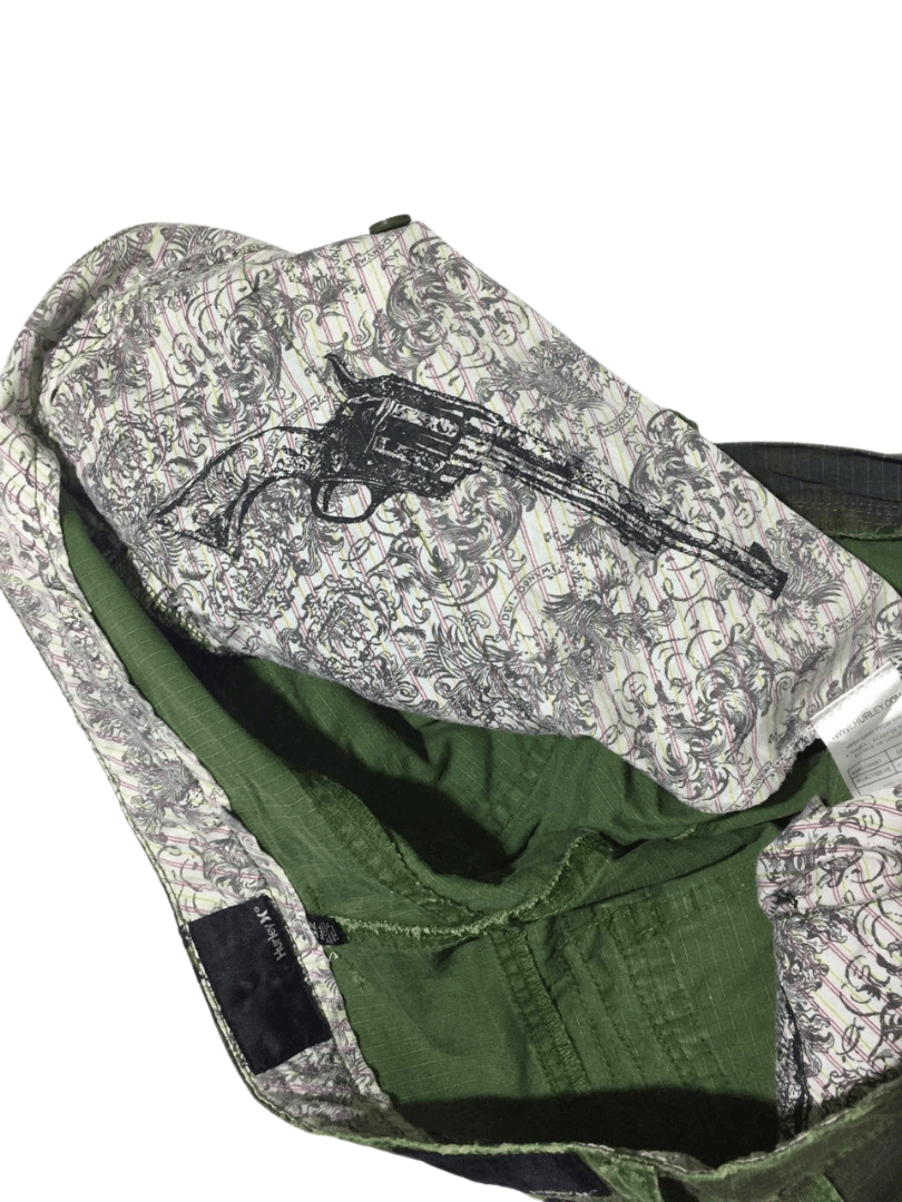 Hurley Hurley Camo Military Style Short Pants Size US 32 / EU 48 - 9 Thumbnail