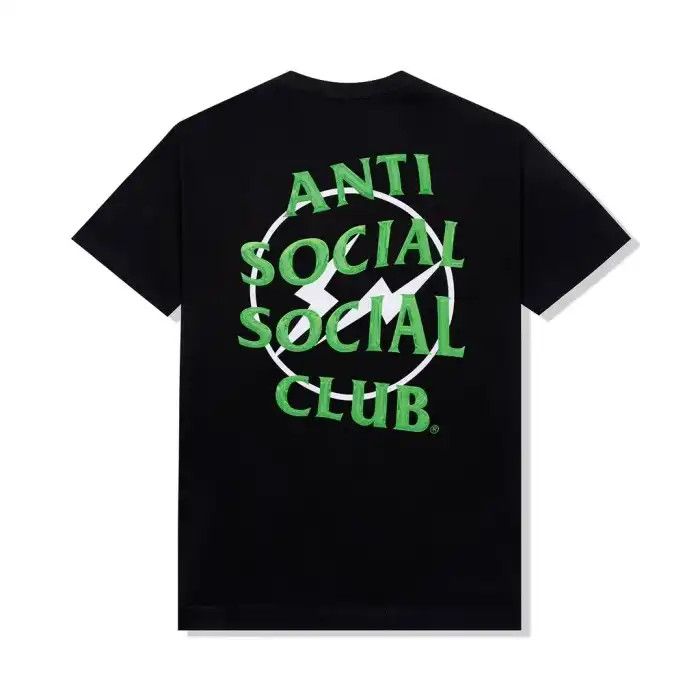 Anti social social club x Fragment precious petal green tee