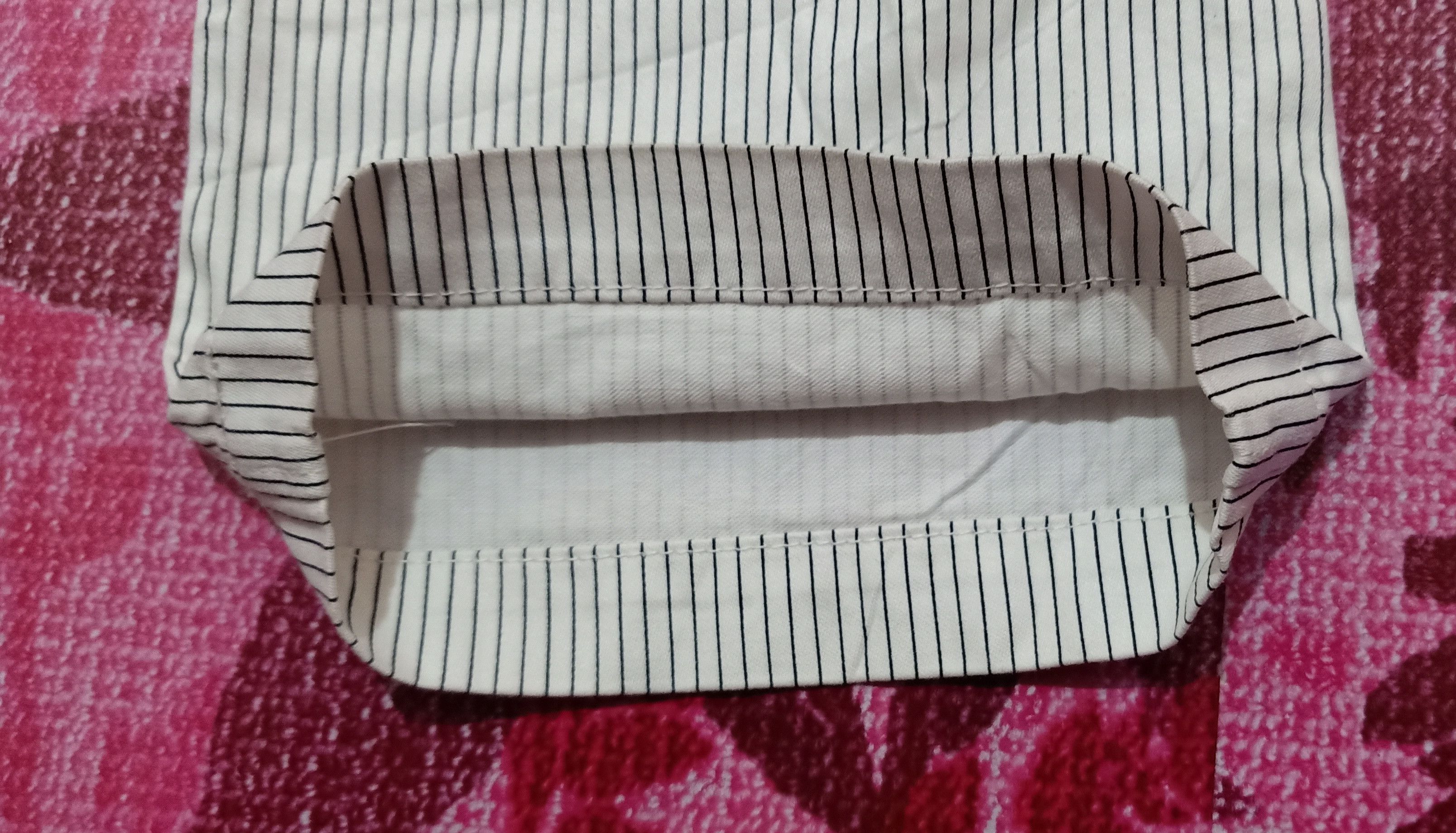 Designer Kempel Pants Stripe With Buckle Size US 29 - 9 Thumbnail