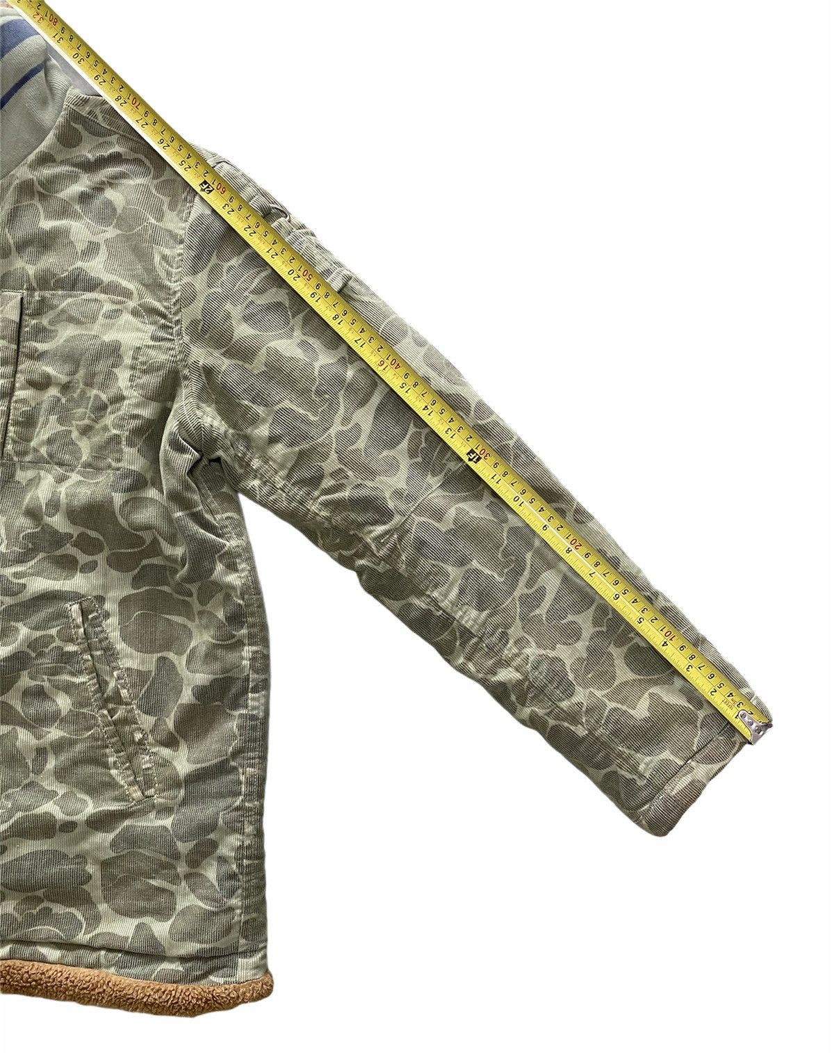 Japanese Brand Kriff Mayer Camouflage Like Bape Sherpa Fleece Lined Jacket Size US M / EU 48-50 / 2 - 19 Thumbnail