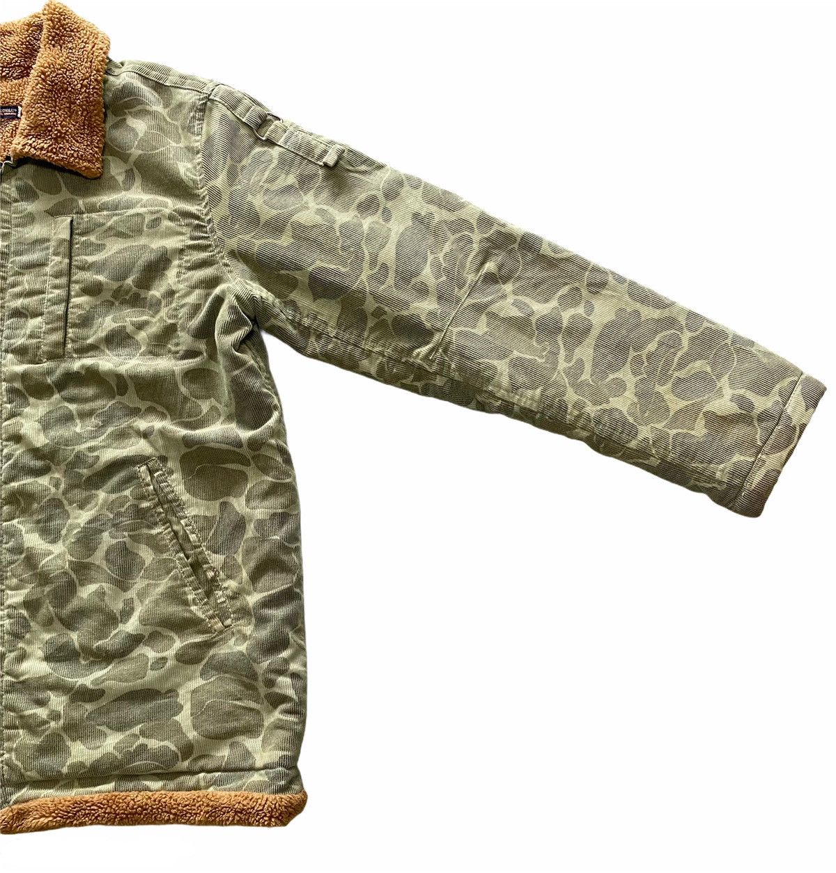 Japanese Brand Kriff Mayer Camouflage Like Bape Sherpa Fleece Lined Jacket Size US M / EU 48-50 / 2 - 6 Thumbnail