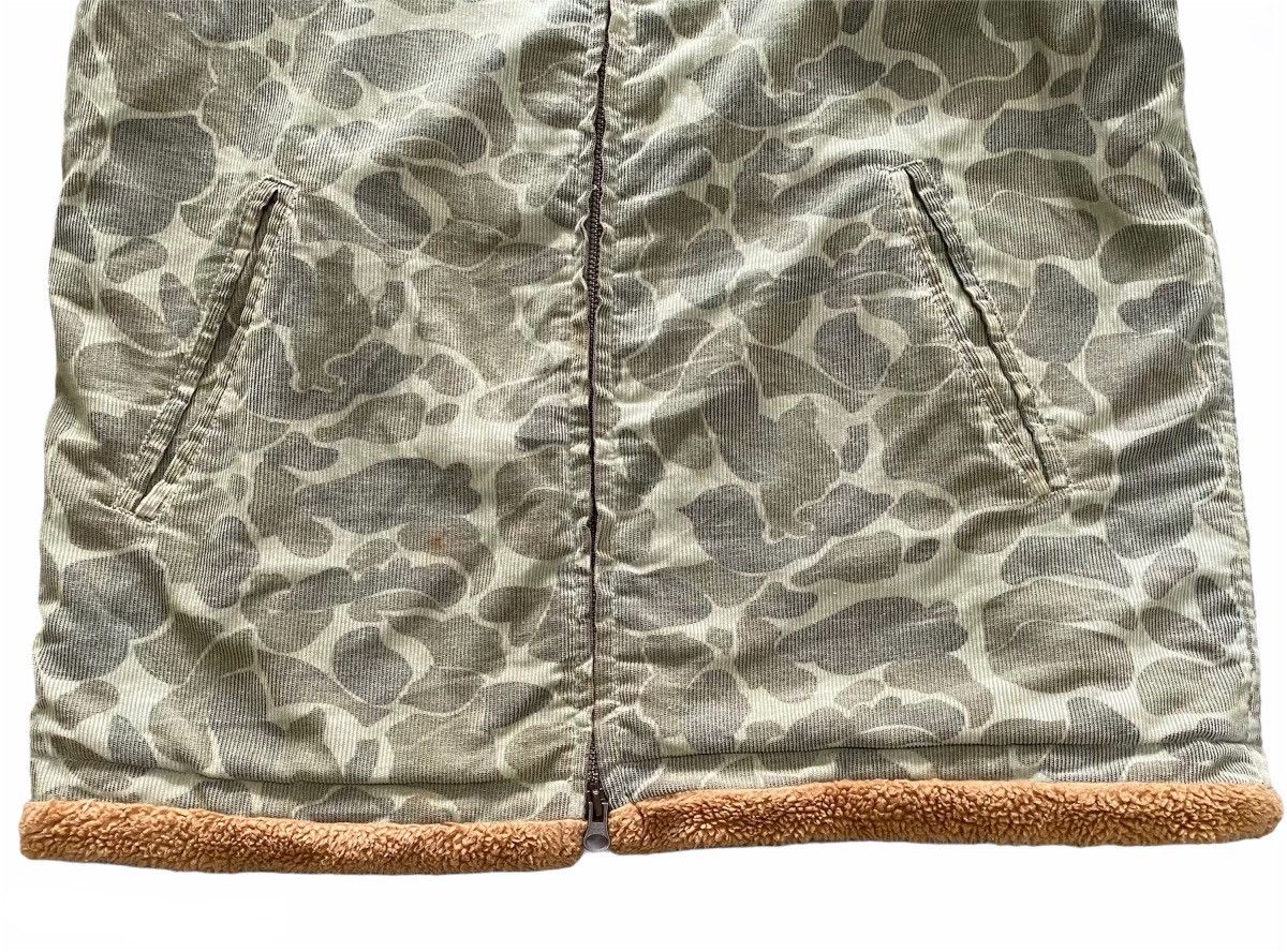 Japanese Brand Kriff Mayer Camouflage Like Bape Sherpa Fleece Lined Jacket Size US M / EU 48-50 / 2 - 14 Thumbnail