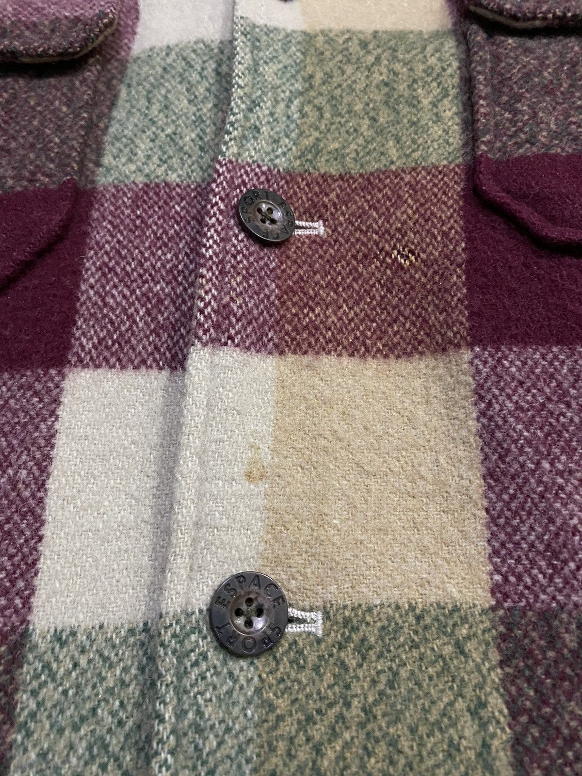 Pierre Cardin Vintage Pierre Cardin Wool Quilted Rayon Lined Flannel Size US L / EU 52-54 / 3 - 18 Thumbnail