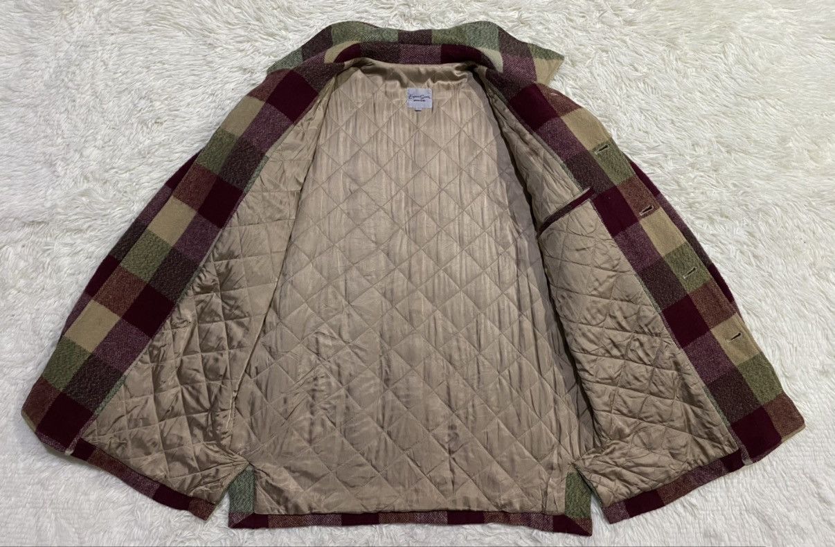 Pierre Cardin Vintage Pierre Cardin Wool Quilted Rayon Lined Flannel Size US L / EU 52-54 / 3 - 7 Thumbnail