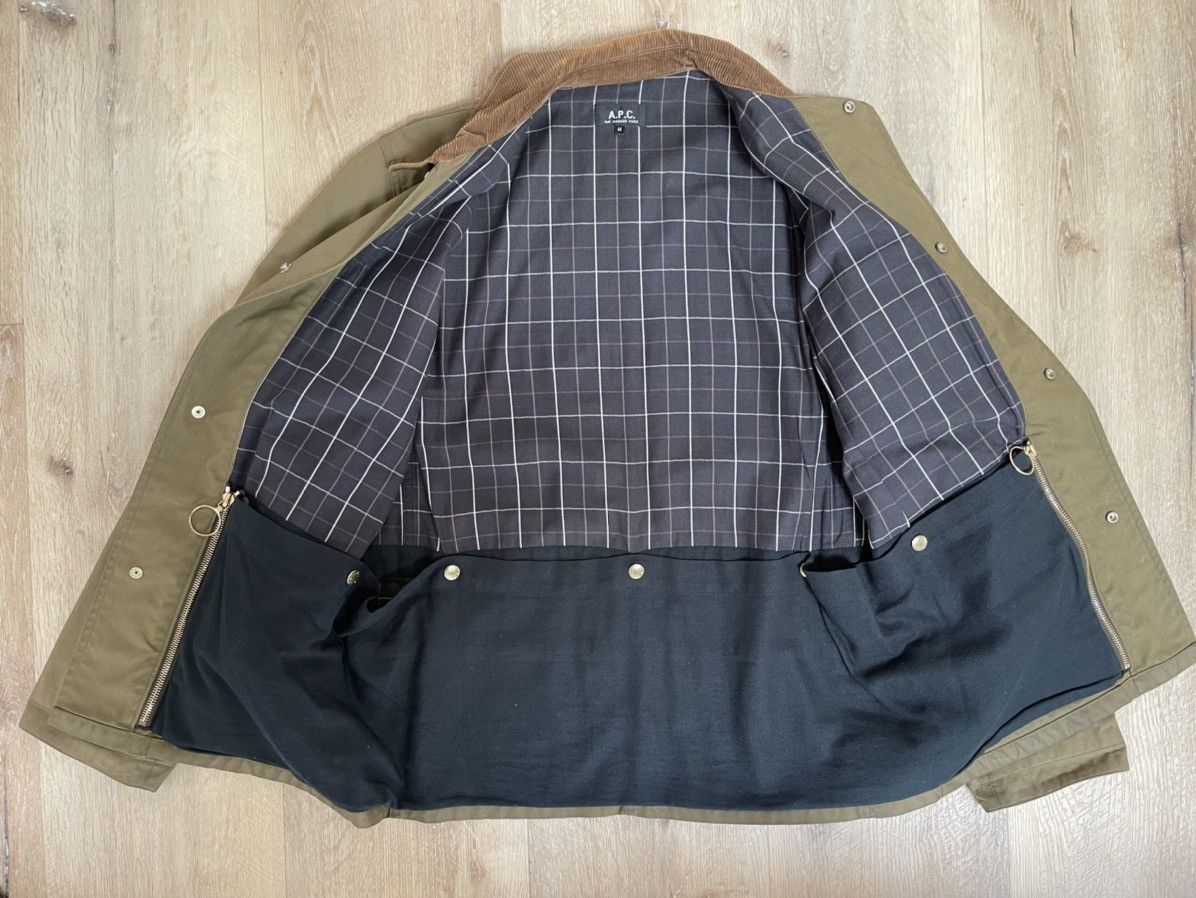 A.P.C. A.P.C. Rue Madam Paris corduroy collar waxed jacket size M Size US M / EU 48-50 / 2 - 6 Thumbnail