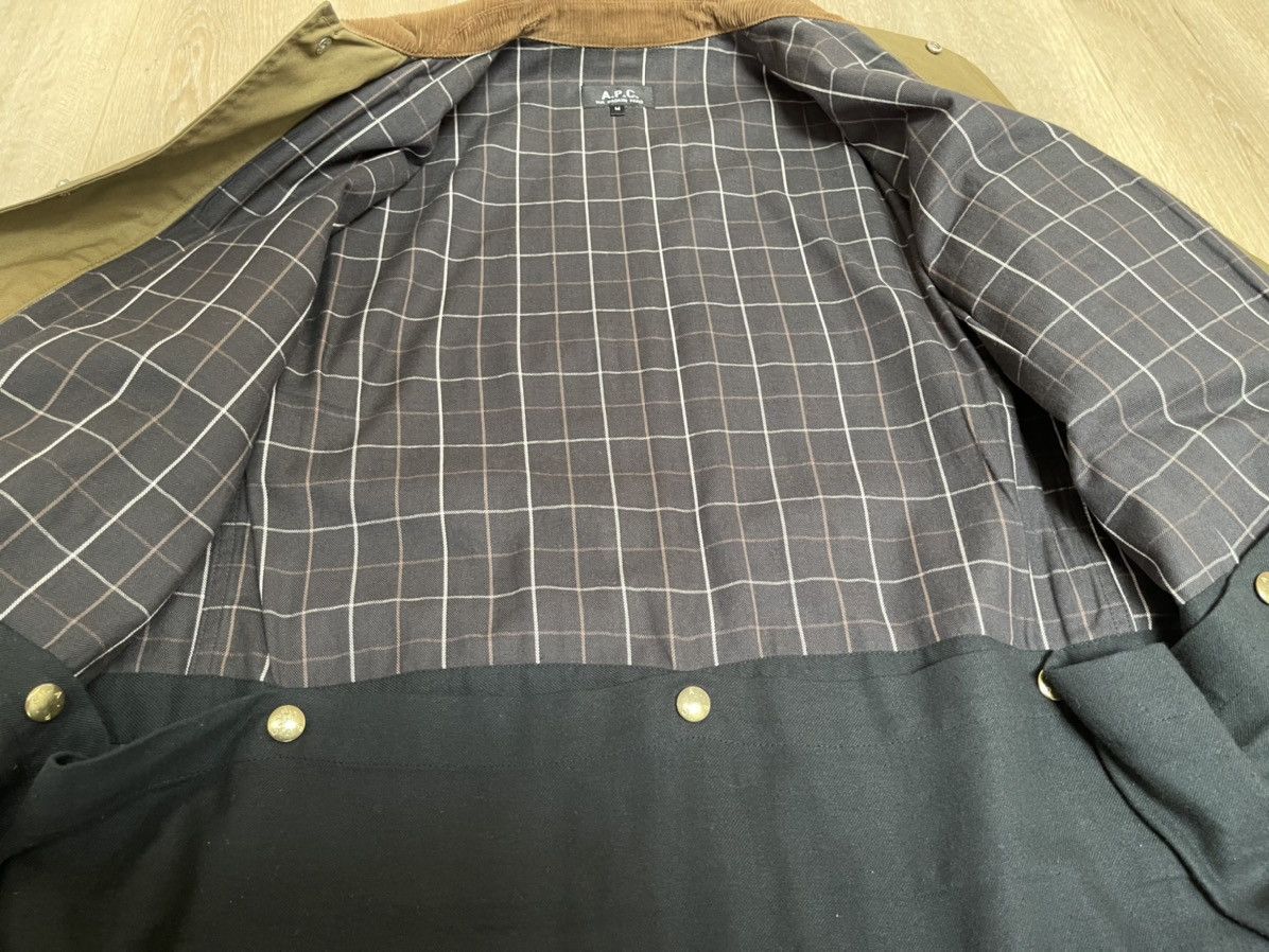 A.P.C. A.P.C. Rue Madam Paris corduroy collar waxed jacket size M Size US M / EU 48-50 / 2 - 7 Thumbnail