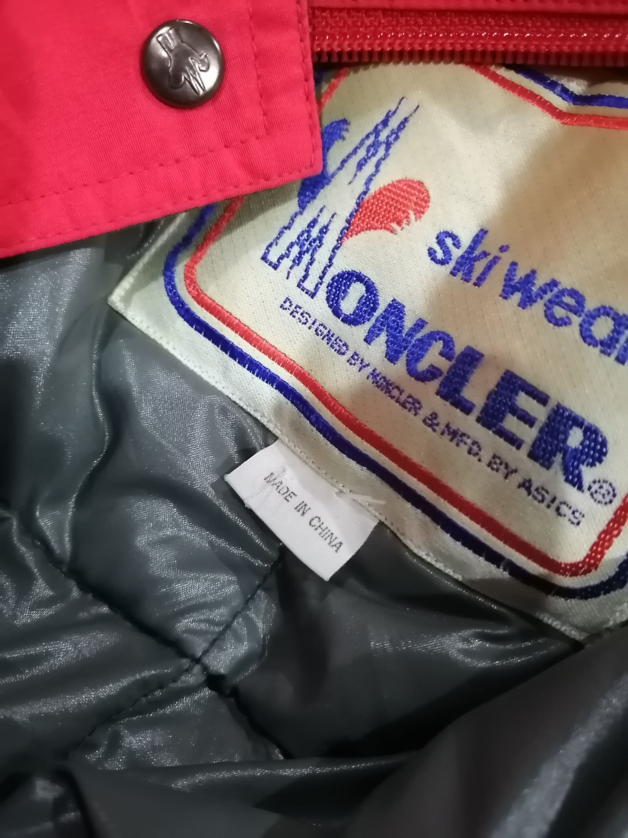 Asics × Moncler × Vintage 🔥Rare🔥Vintage Moncler X Asics X Ski Thermo Clo Jacket Size M / US 6-8 / IT 42-44 - 16 Thumbnail