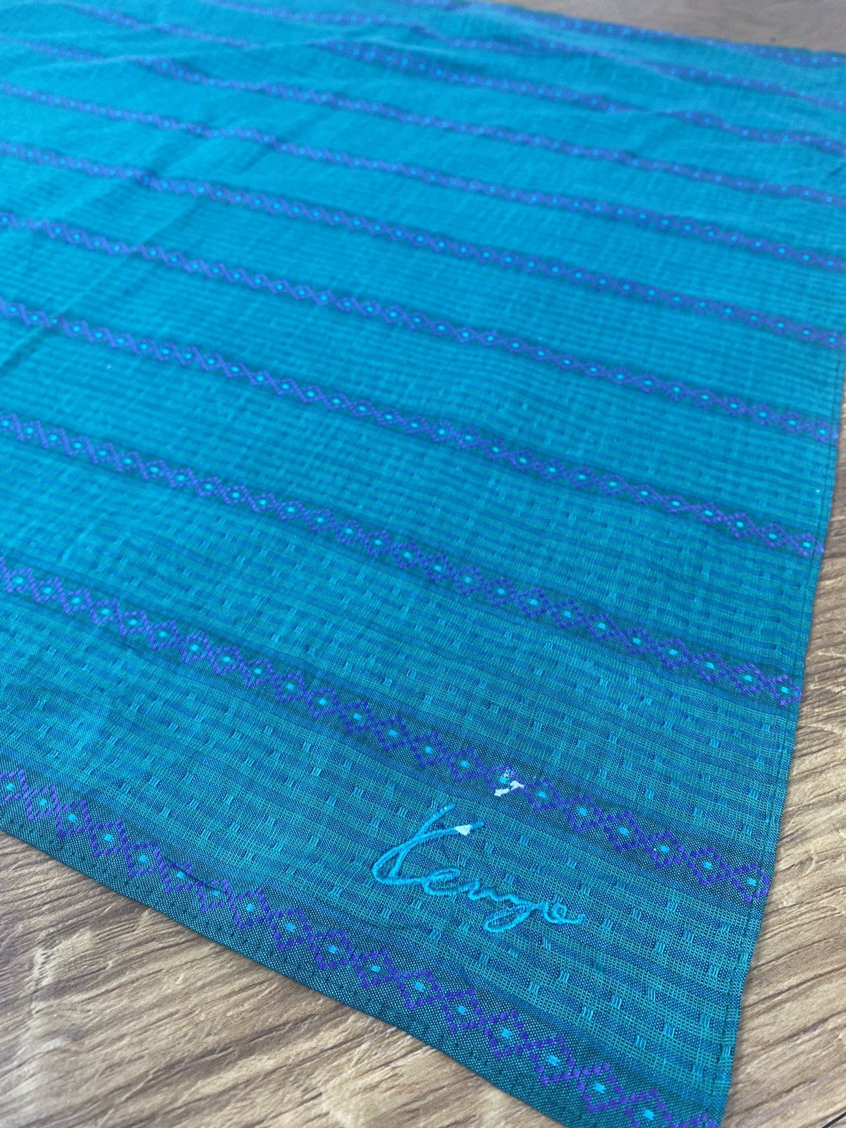 Designer × Kenzo × Vintage Kenzo Handkerchief / Bandana / Neckerchief Size ONE SIZE - 4 Thumbnail