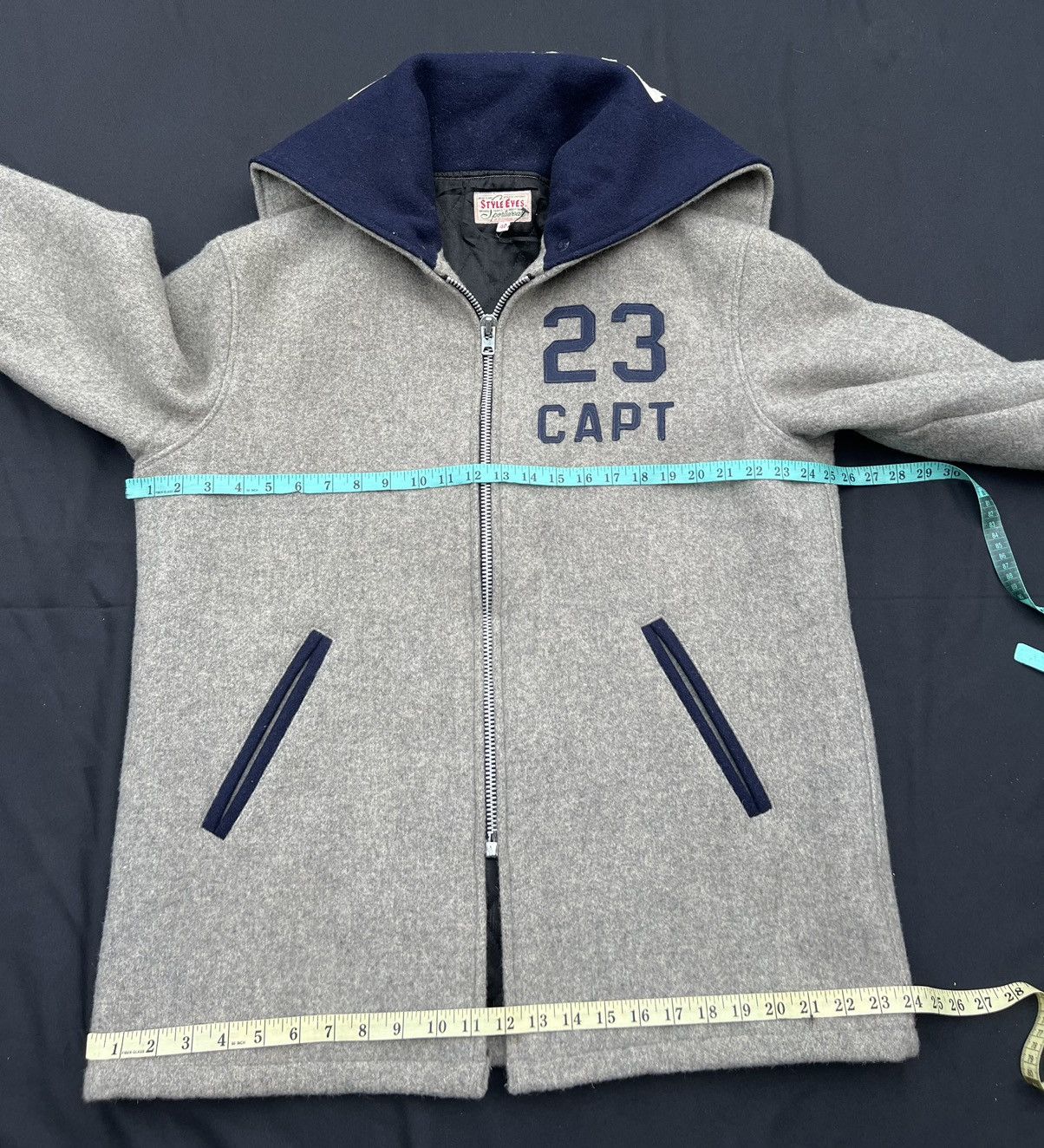 Sugar Cane × Toyo Enterprises Vintage Style Eyes Sugar Cane NY Champs Letterman Jacket Size US L / EU 52-54 / 3 - 22 Thumbnail