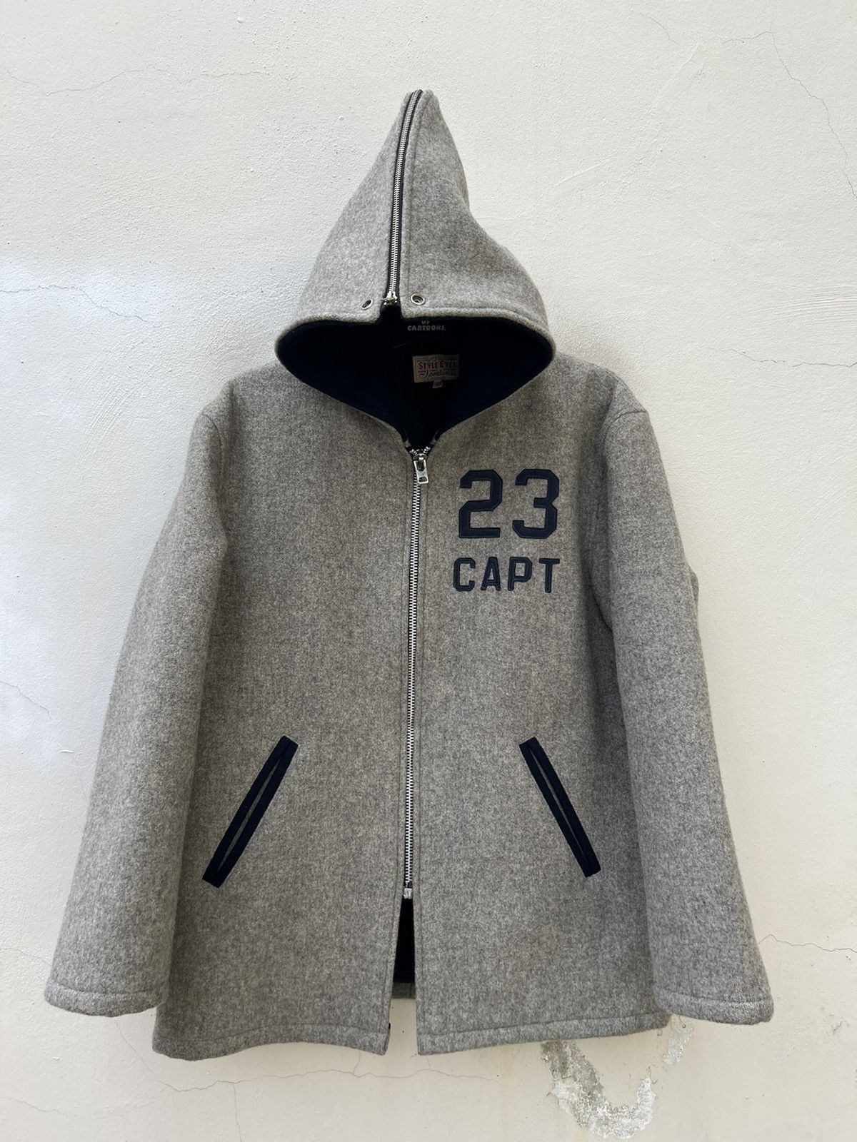 Sugar Cane × Toyo Enterprises Vintage Style Eyes Sugar Cane NY Champs Letterman Jacket Size US L / EU 52-54 / 3 - 1 Thumbnail