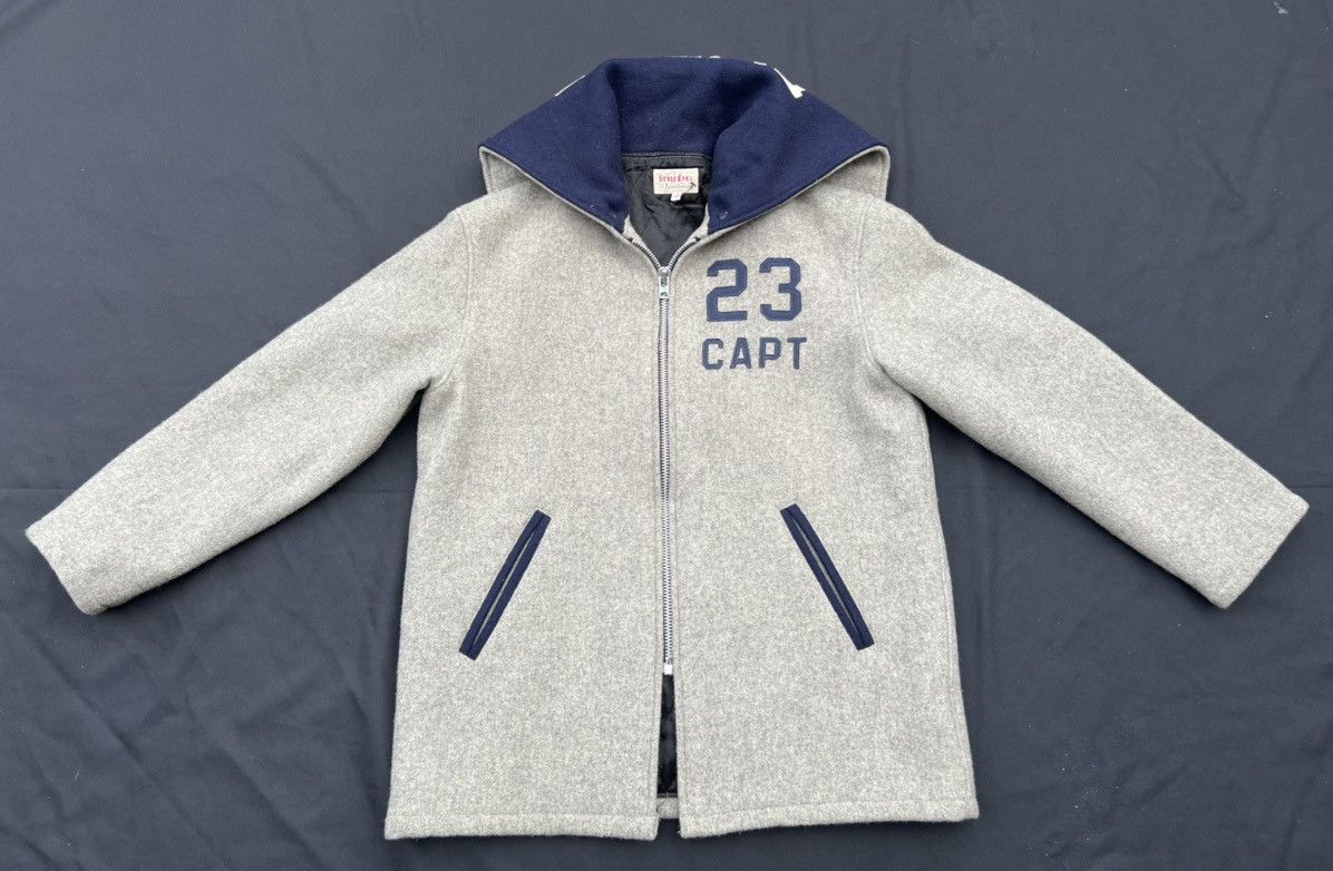 Sugar Cane × Toyo Enterprises Vintage Style Eyes Sugar Cane NY Champs Letterman Jacket Size US L / EU 52-54 / 3 - 21 Thumbnail
