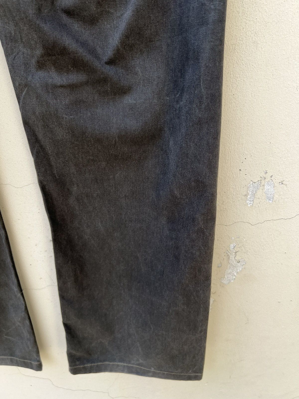 Emporio Armani × Vintage Vintage Emporia Armani Hybrid Cargo Wide Leg Trouser Pant Size US 34 / EU 50 - 17 Thumbnail
