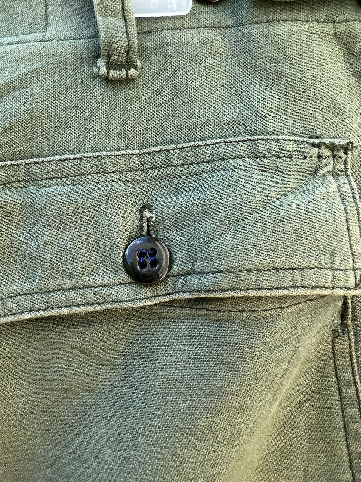 Engineered Garments VTG Engineered Garments Mud Dirty Military Fatigue Trouser Size US 30 / EU 46 - 16 Thumbnail