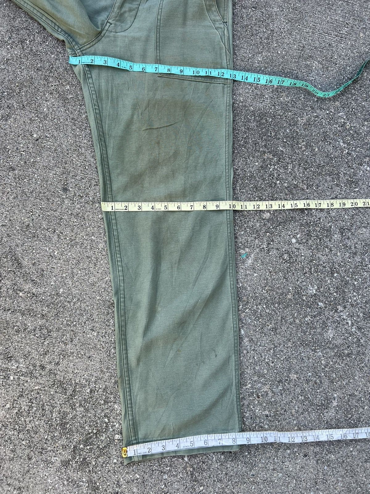 Engineered Garments VTG Engineered Garments Mud Dirty Military Fatigue Trouser Size US 30 / EU 46 - 23 Thumbnail