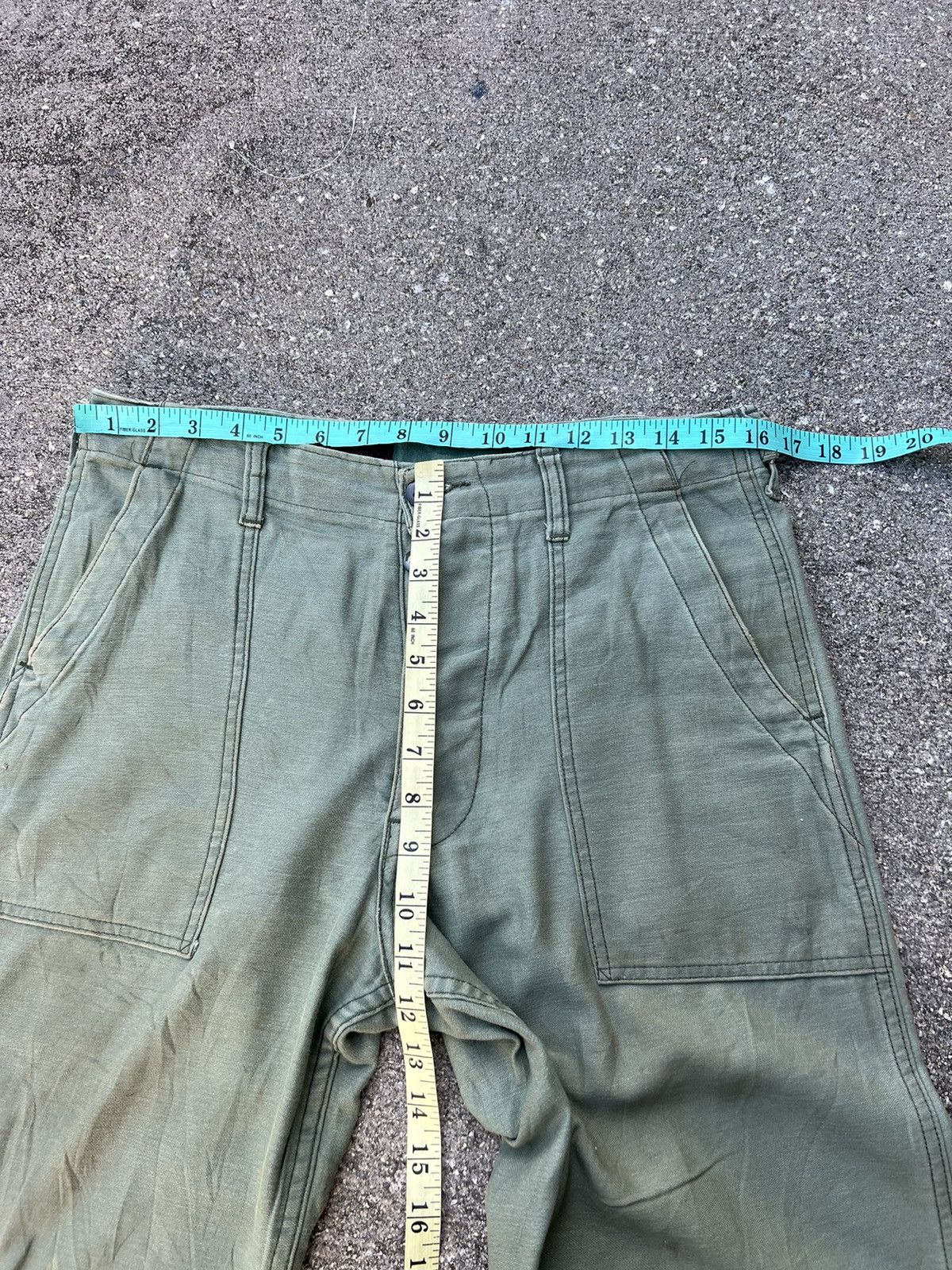 Engineered Garments VTG Engineered Garments Mud Dirty Military Fatigue Trouser Size US 30 / EU 46 - 24 Thumbnail