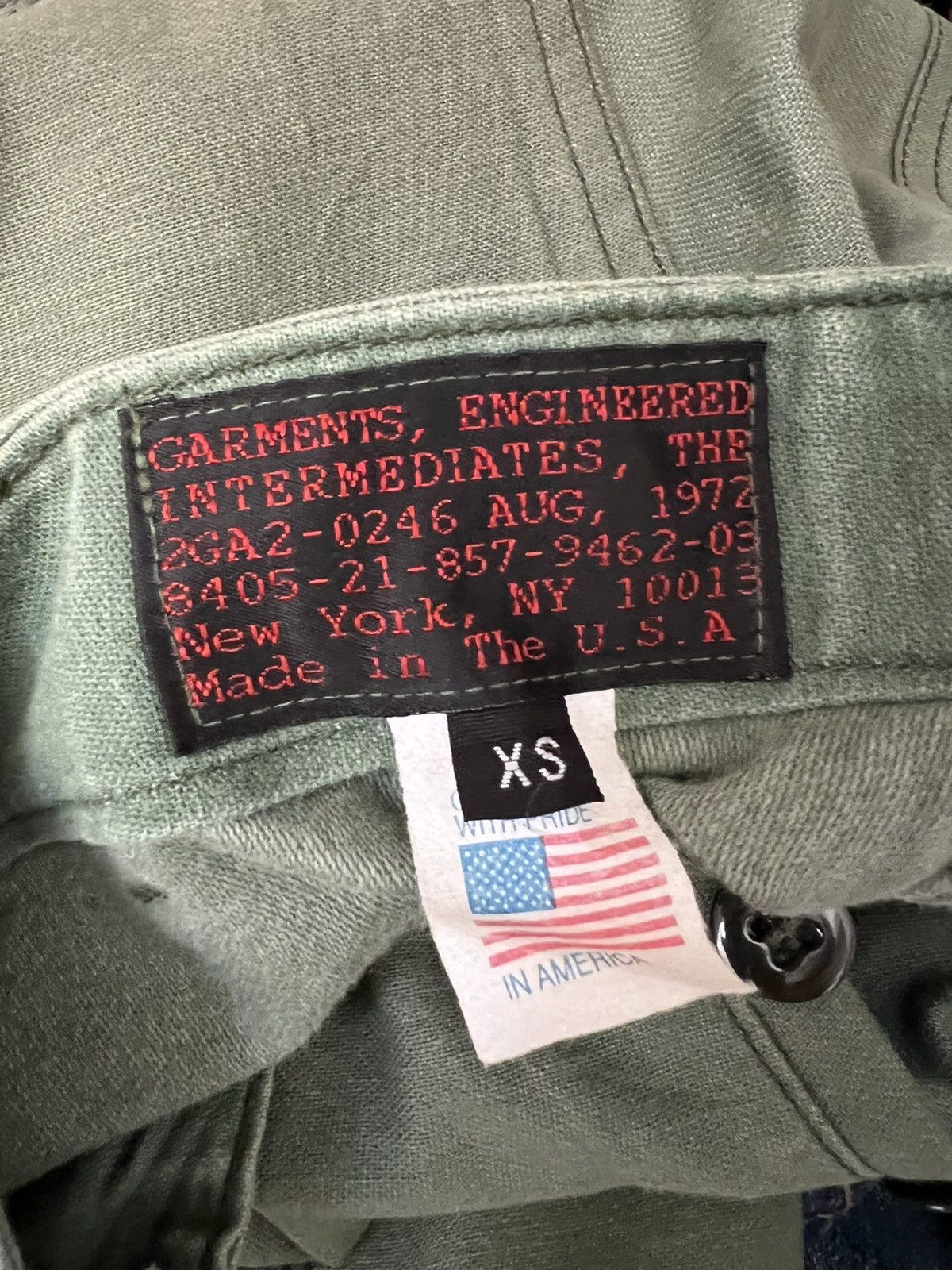 Engineered Garments VTG Engineered Garments Mud Dirty Military Fatigue Trouser Size US 30 / EU 46 - 19 Thumbnail