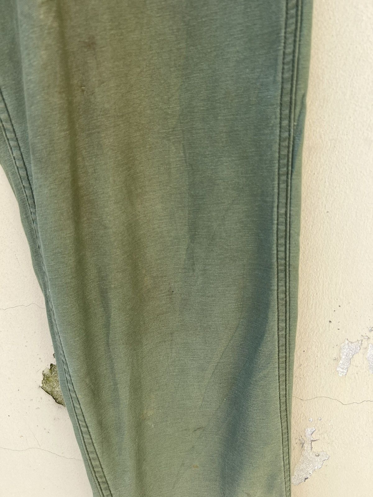 Engineered Garments VTG Engineered Garments Mud Dirty Military Fatigue Trouser Size US 30 / EU 46 - 9 Thumbnail