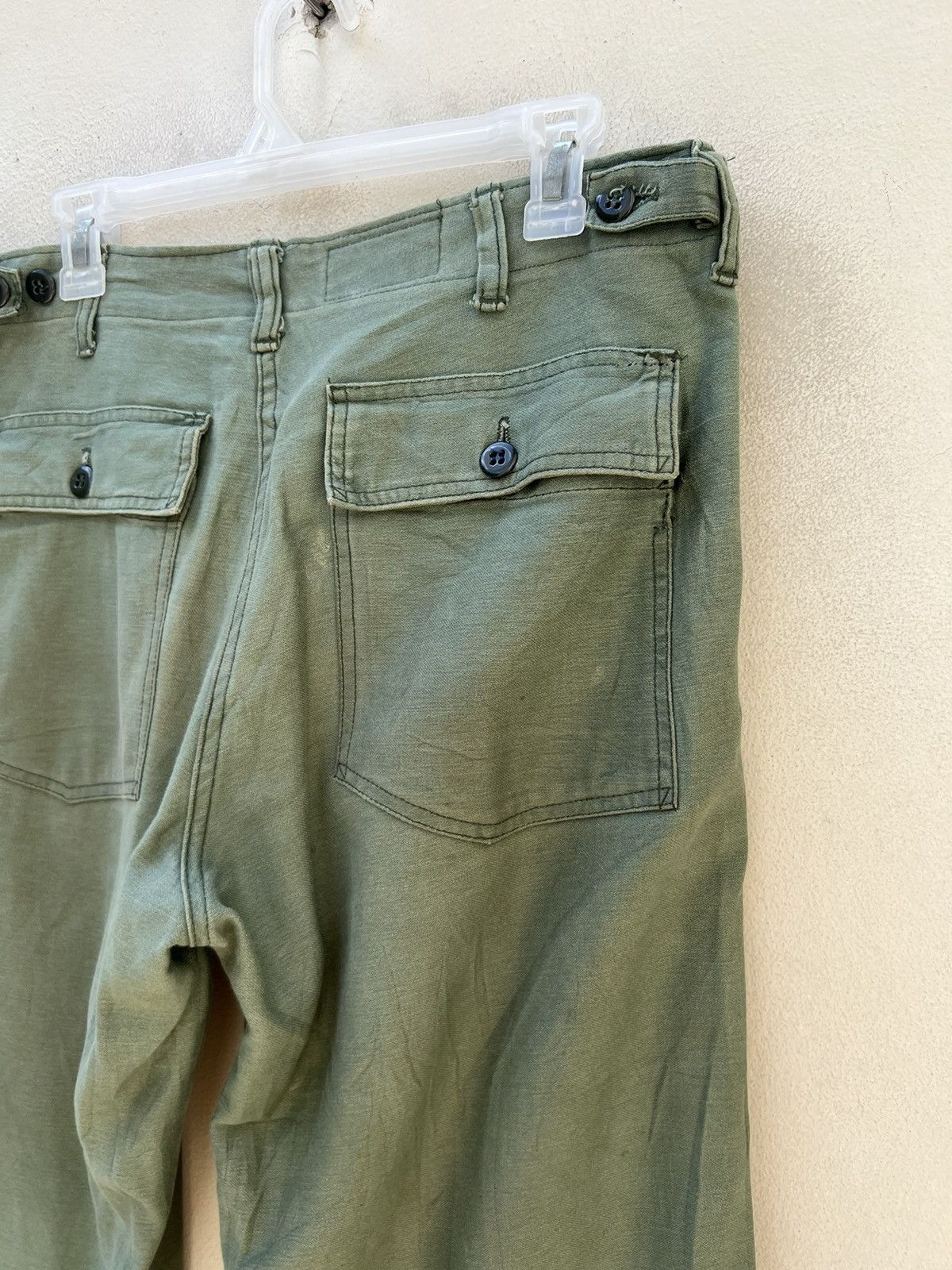 Engineered Garments VTG Engineered Garments Mud Dirty Military Fatigue Trouser Size US 30 / EU 46 - 14 Thumbnail