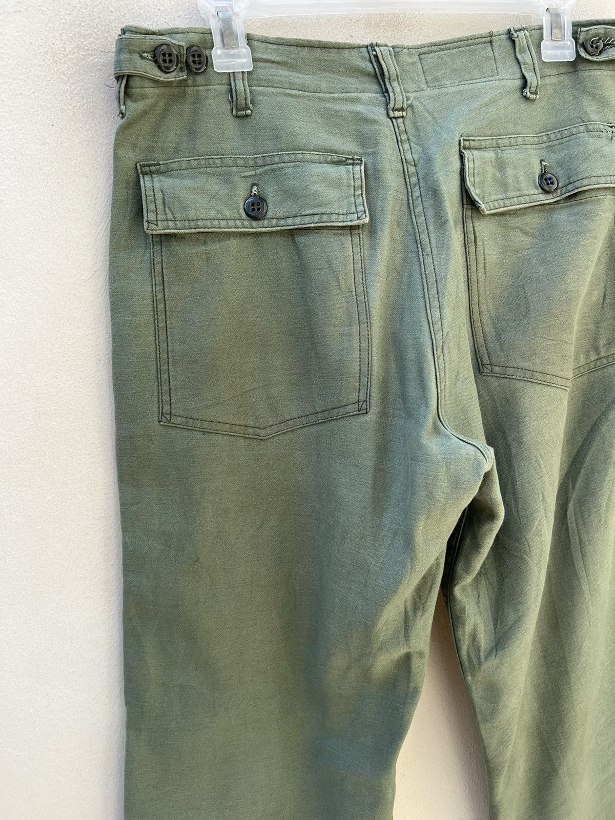 Engineered Garments VTG Engineered Garments Mud Dirty Military Fatigue Trouser Size US 30 / EU 46 - 12 Thumbnail