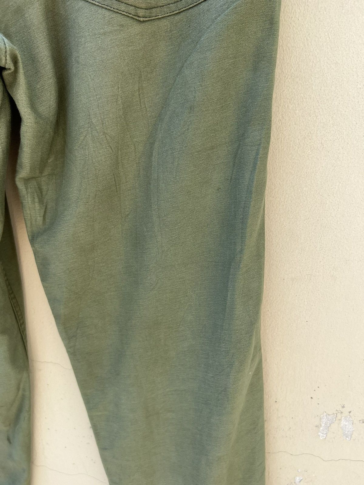Engineered Garments VTG Engineered Garments Mud Dirty Military Fatigue Trouser Size US 30 / EU 46 - 17 Thumbnail