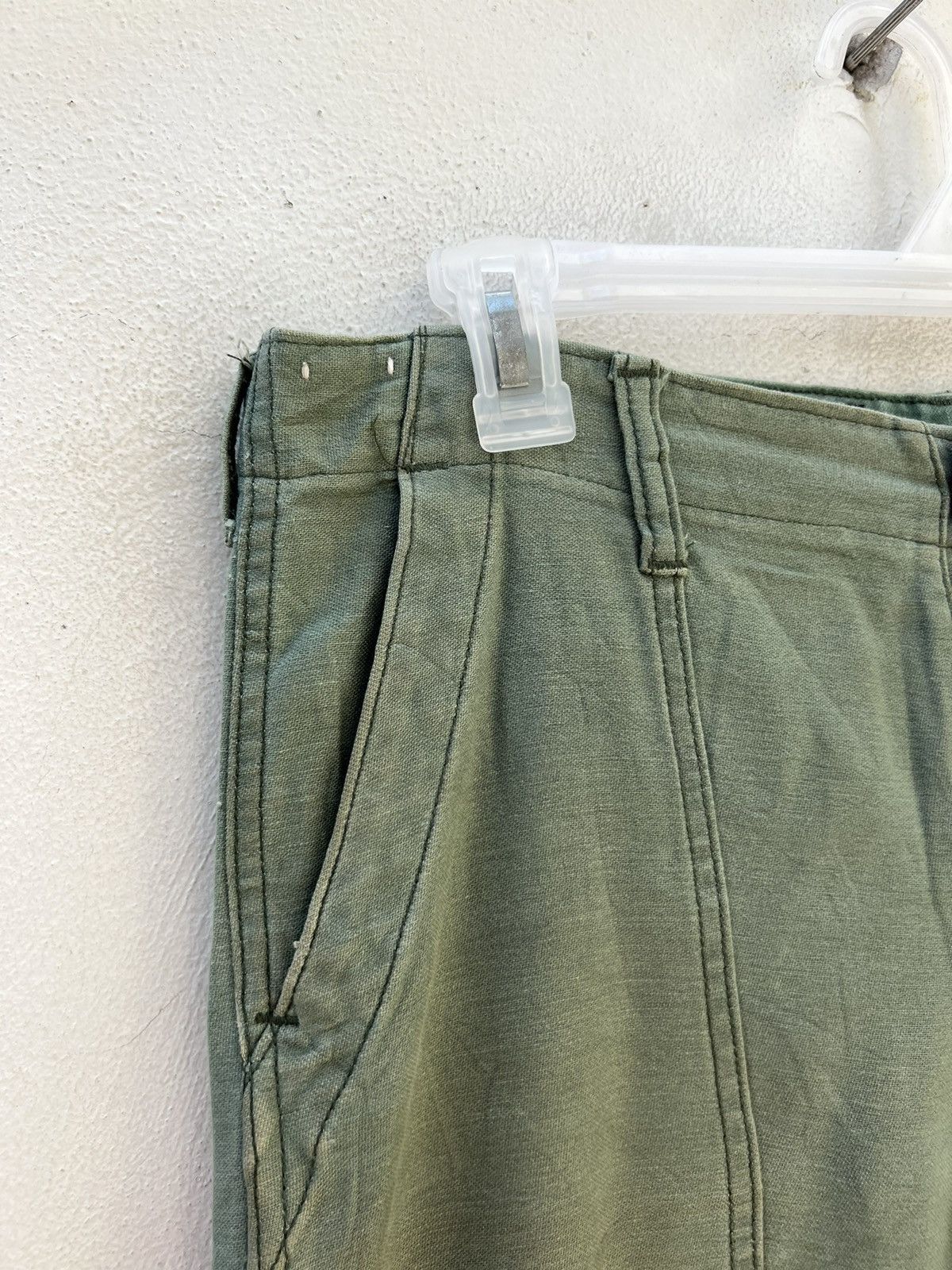 Engineered Garments VTG Engineered Garments Mud Dirty Military Fatigue Trouser Size US 30 / EU 46 - 3 Thumbnail