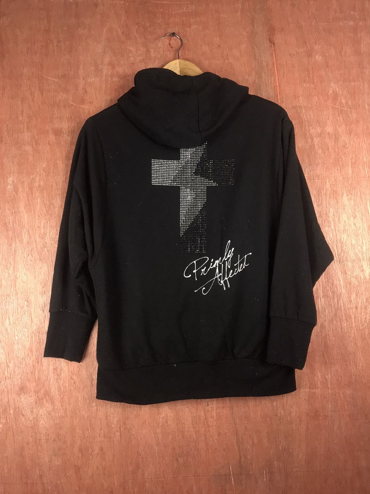 Japanese Brand DLL Japan Galyge cross fleece Sweater hoodie #2730 Size M / US 6-8 / IT 42-44 - 1 Thumbnail