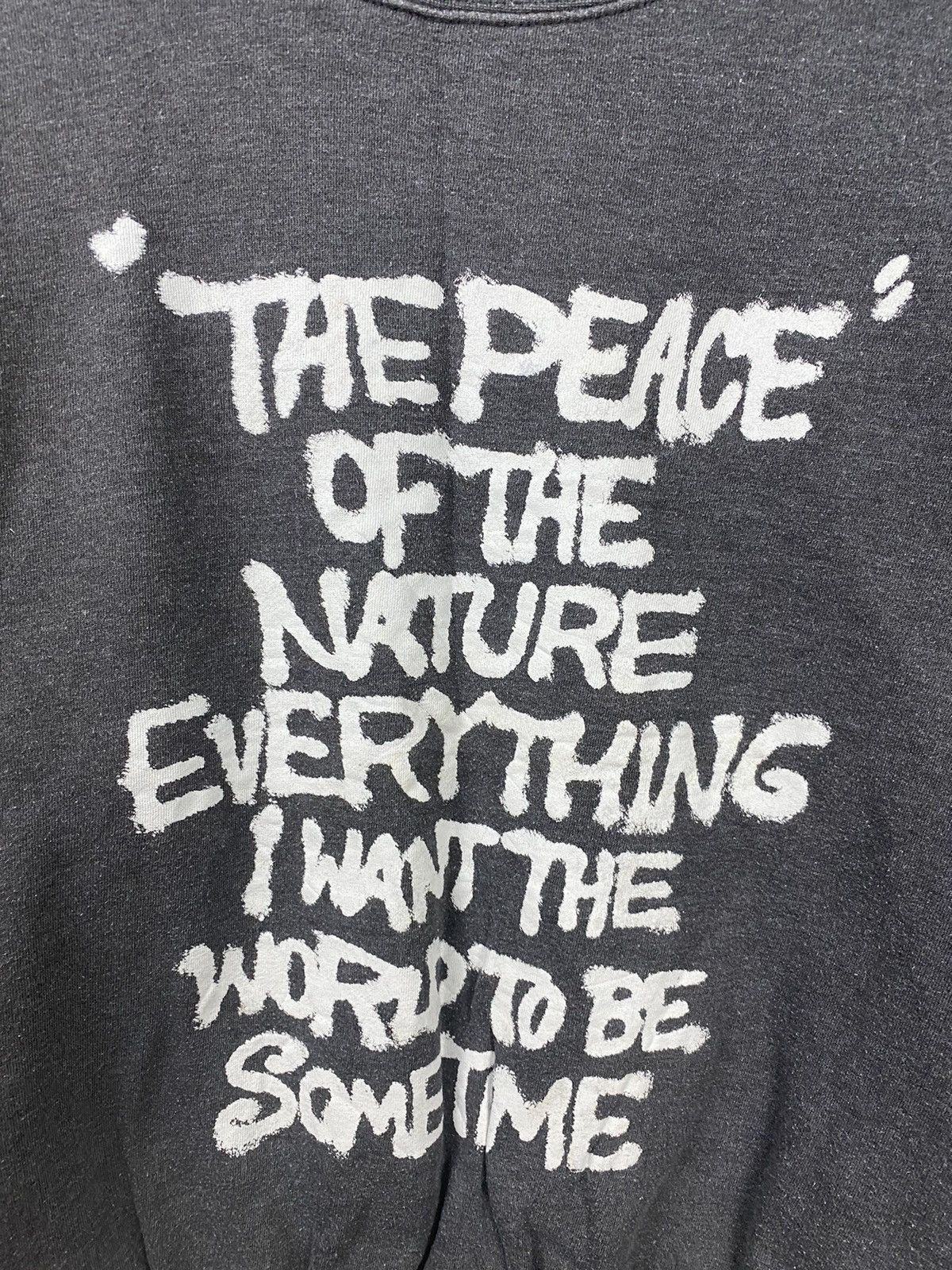 Japanese Brand H.B.B faded grafity japan vintage Sweatshirt #3675 Size US L / EU 52-54 / 3 - 3 Thumbnail