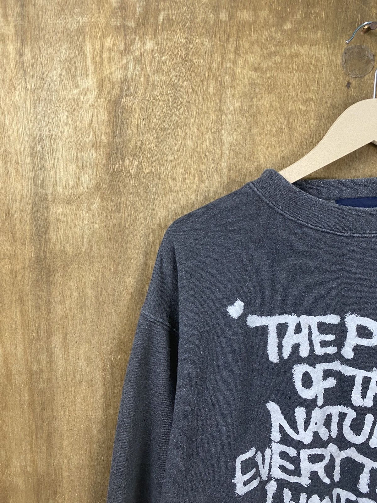 Japanese Brand H.B.B faded grafity japan vintage Sweatshirt #3675 Size US L / EU 52-54 / 3 - 4 Thumbnail