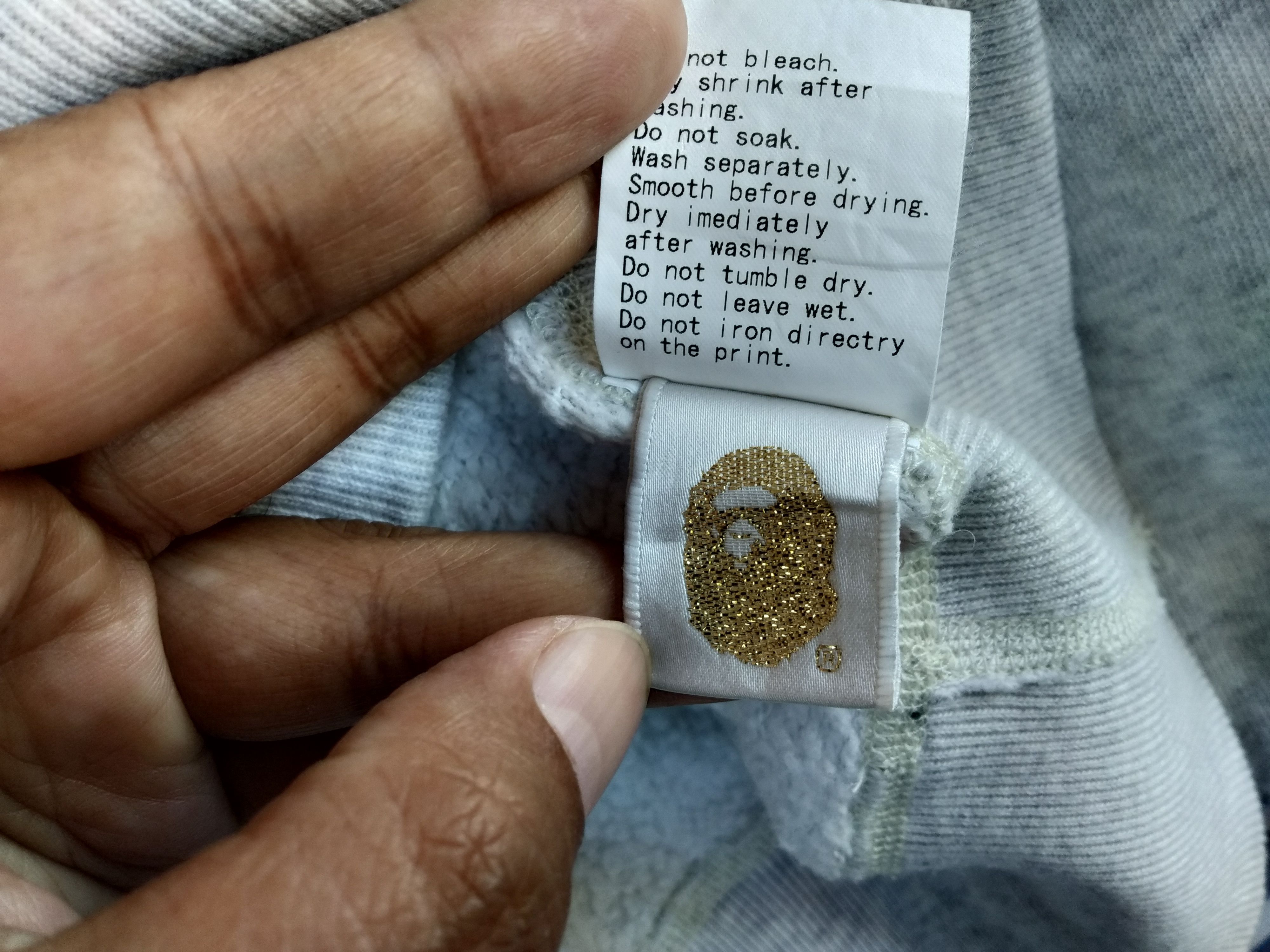 Bape A Bathing Ape Bape Hoodie Size US L / EU 52-54 / 3 - 8 Thumbnail