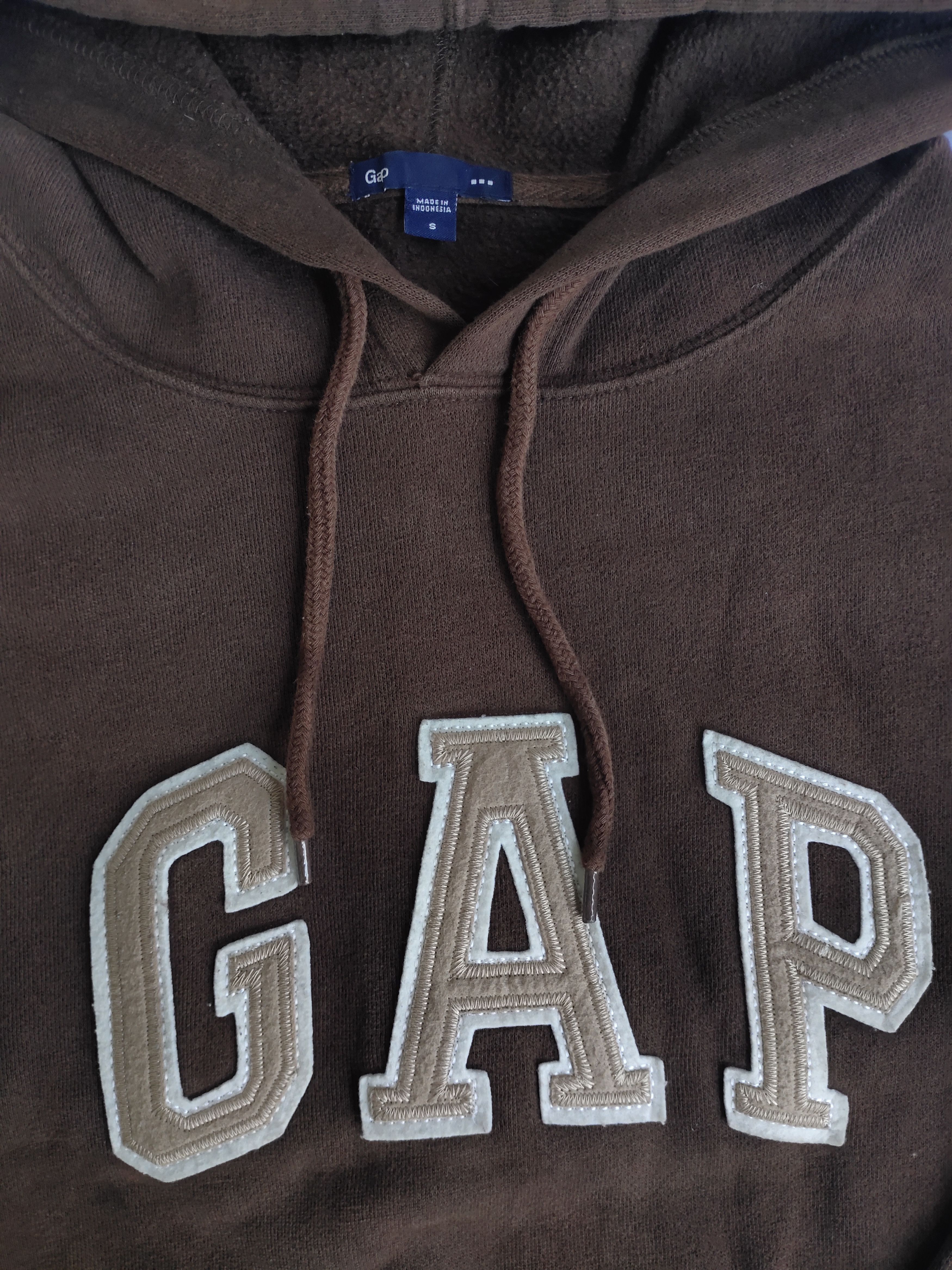 Gap Vintage Gap Brown Hoodie Size US L / EU 52-54 / 3 - 2 Thumbnail