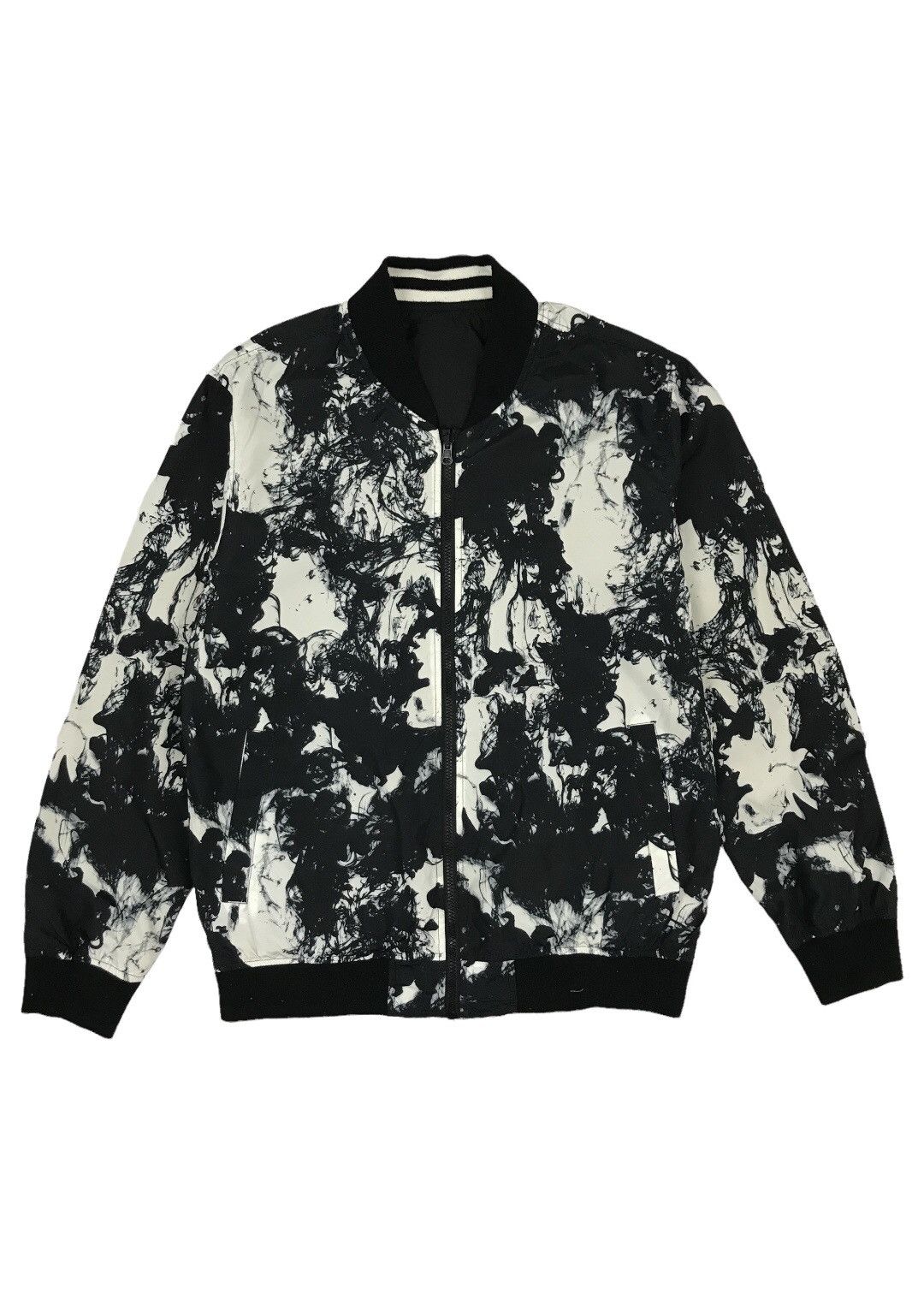 Vintage Japanese Brand Reversible Light Bomber Jacket