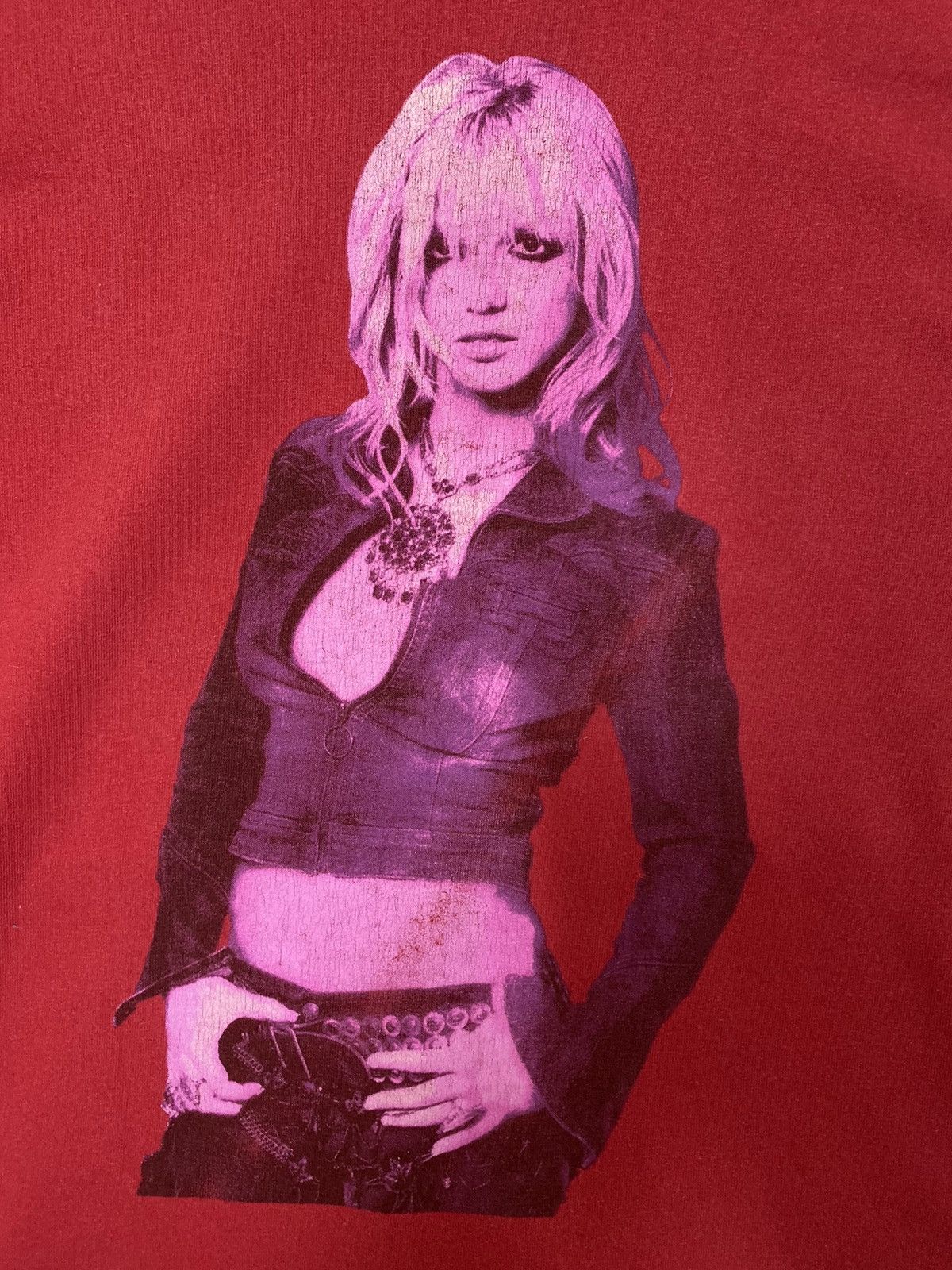 Band Tees vintage 2001 BRITNEY SPEARS tour album promo t-shirts Size US L / EU 52-54 / 3 - 3 Thumbnail