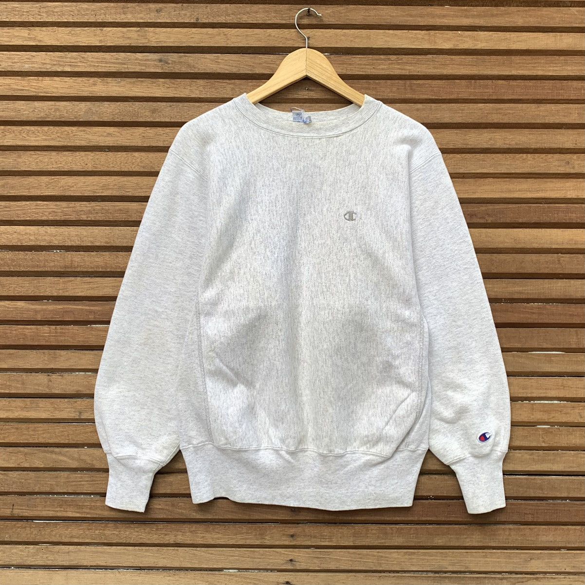 Champion × Vintage Vintage 1990s Champion Reverse Weave Small Logo Size US M / EU 48-50 / 2 - 1 Thumbnail